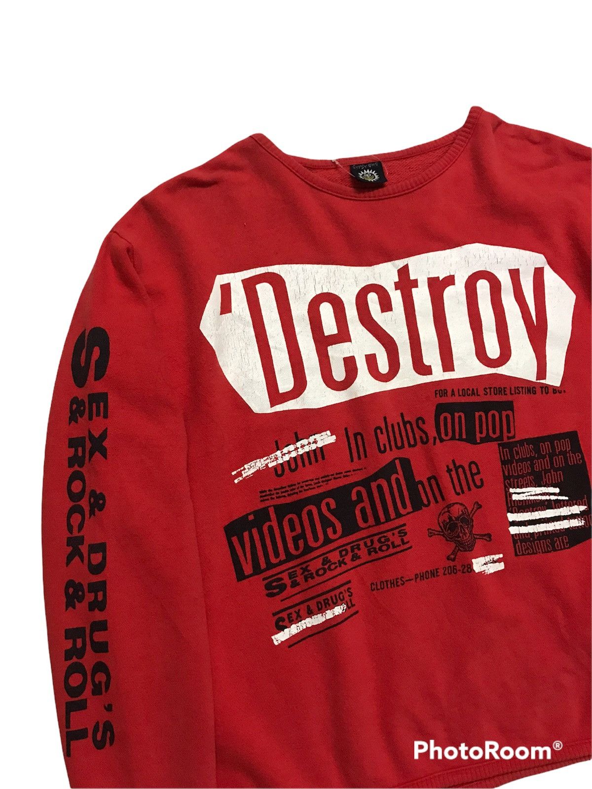 Vintage Vintage Gypsy Riot Destroy Sex & Drugs & Rock And Roll Size US S / EU 44-46 / 1 - 2 Thumbnail