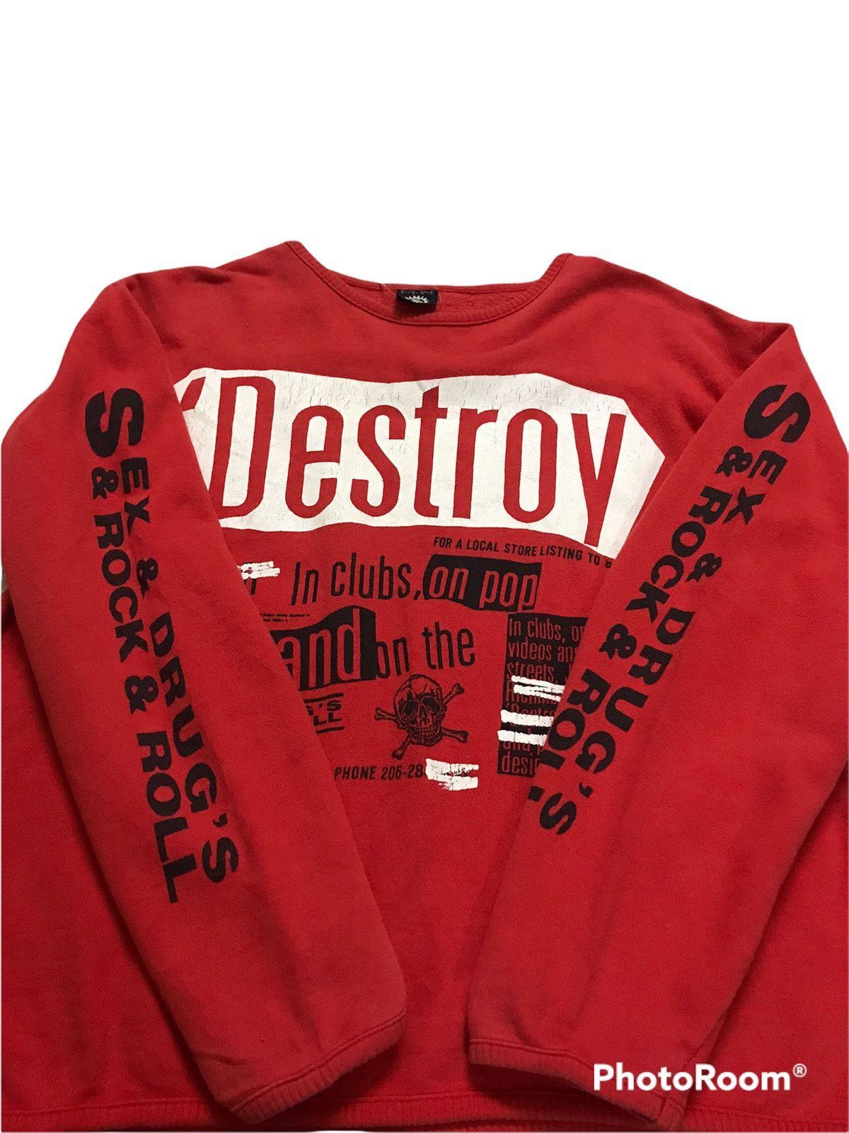 Vintage Vintage Gypsy Riot Destroy Sex & Drugs & Rock And Roll Size US S / EU 44-46 / 1 - 4 Thumbnail
