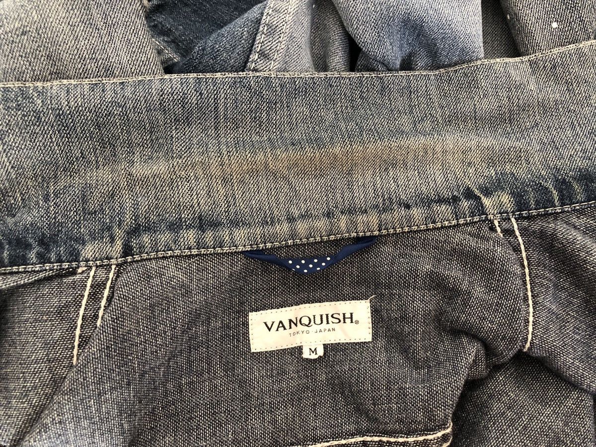 Hiroshi Fujiwara Vanquish Japan Distressed Dirty Denim Type 2 Jacket Size US S / EU 44-46 / 1 - 21 Thumbnail