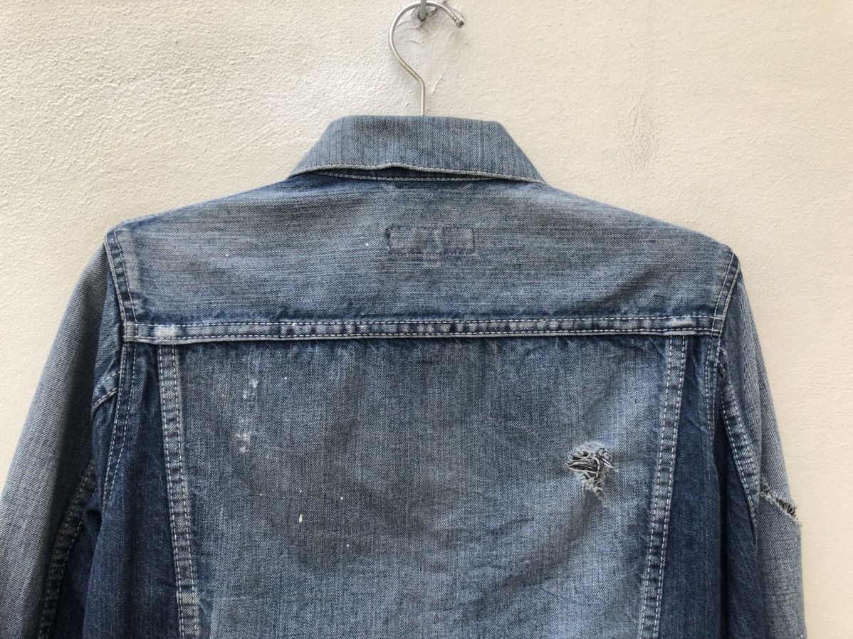 Hiroshi Fujiwara Vanquish Japan Distressed Dirty Denim Type 2 Jacket Size US S / EU 44-46 / 1 - 13 Thumbnail