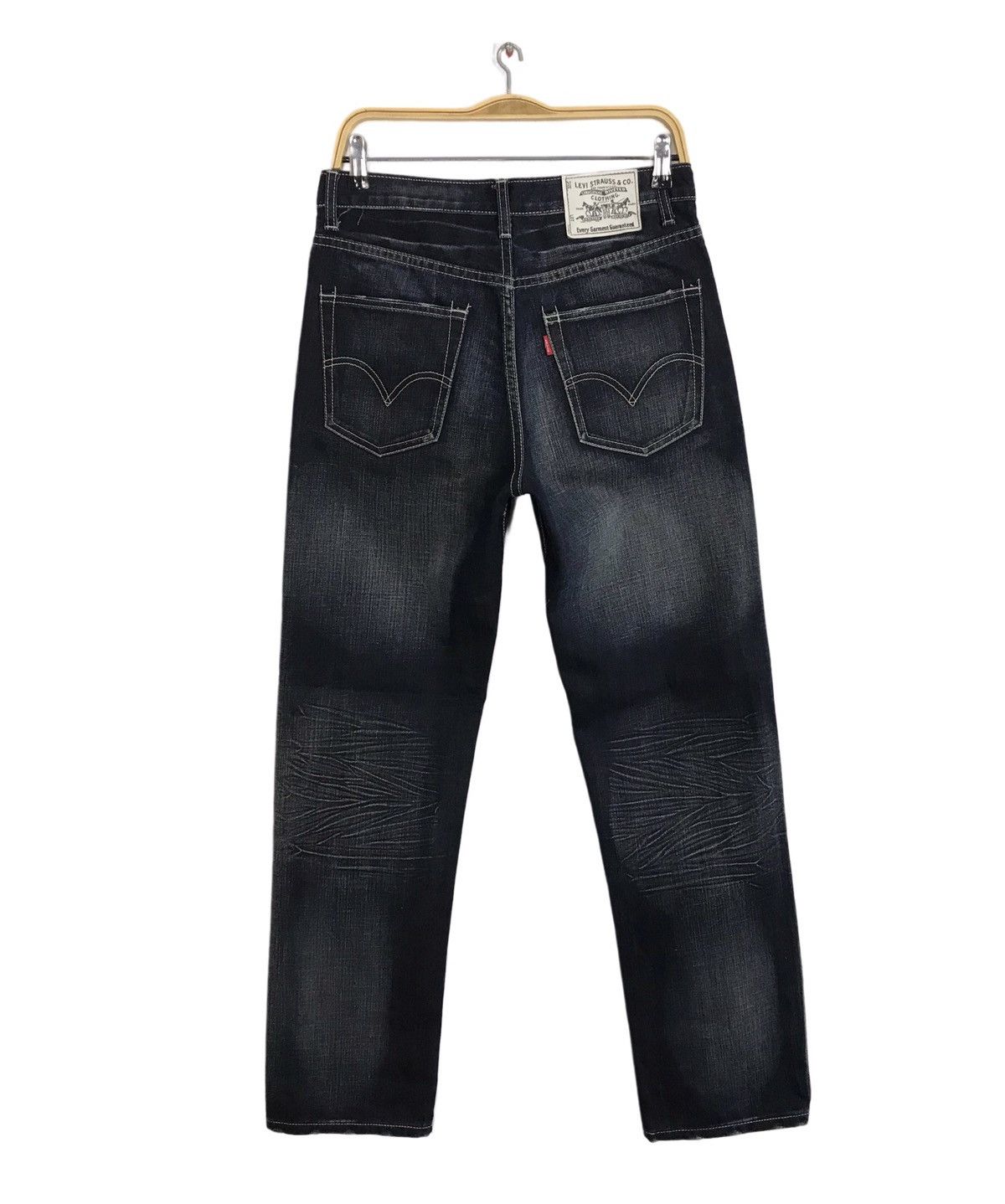 Japanese Brand × Levi's Vintage Levi’s Strauss & Co Black Colour Zipper Jeans Style Size US 30 / EU 46 - 2 Thumbnail