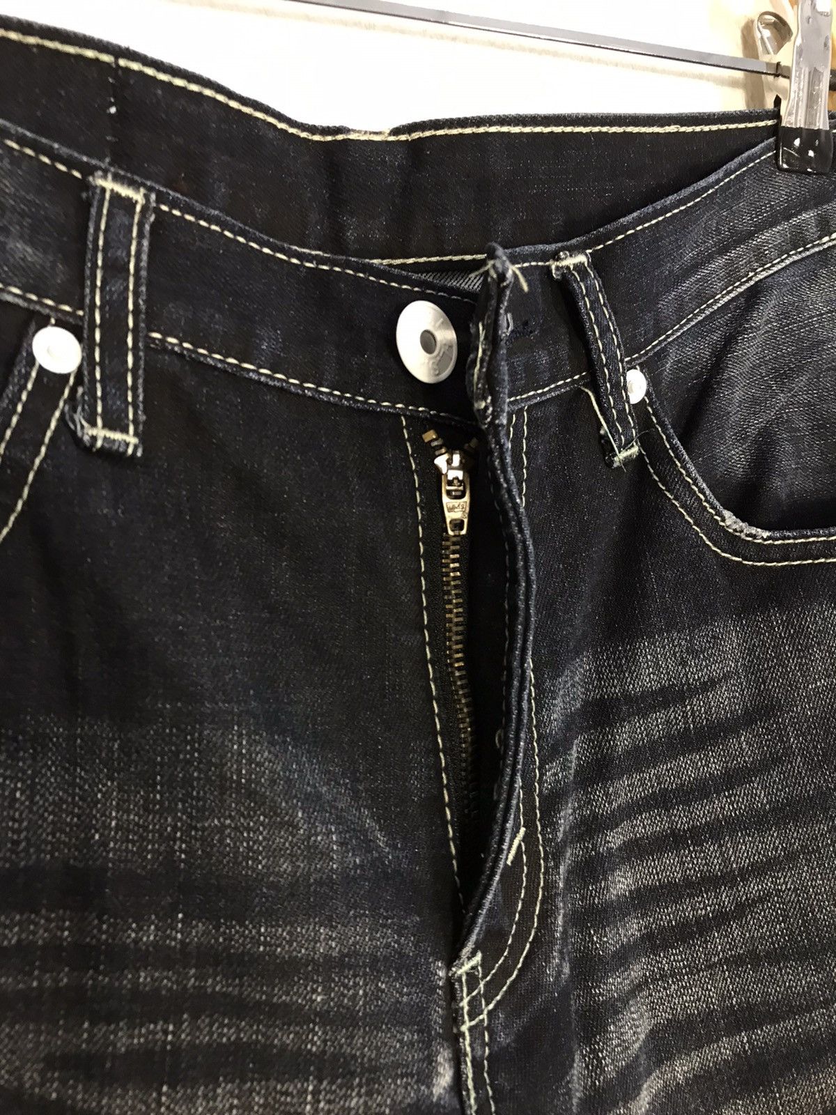 Japanese Brand × Levi's Vintage Levi’s Strauss & Co Black Colour Zipper Jeans Style Size US 30 / EU 46 - 9 Thumbnail