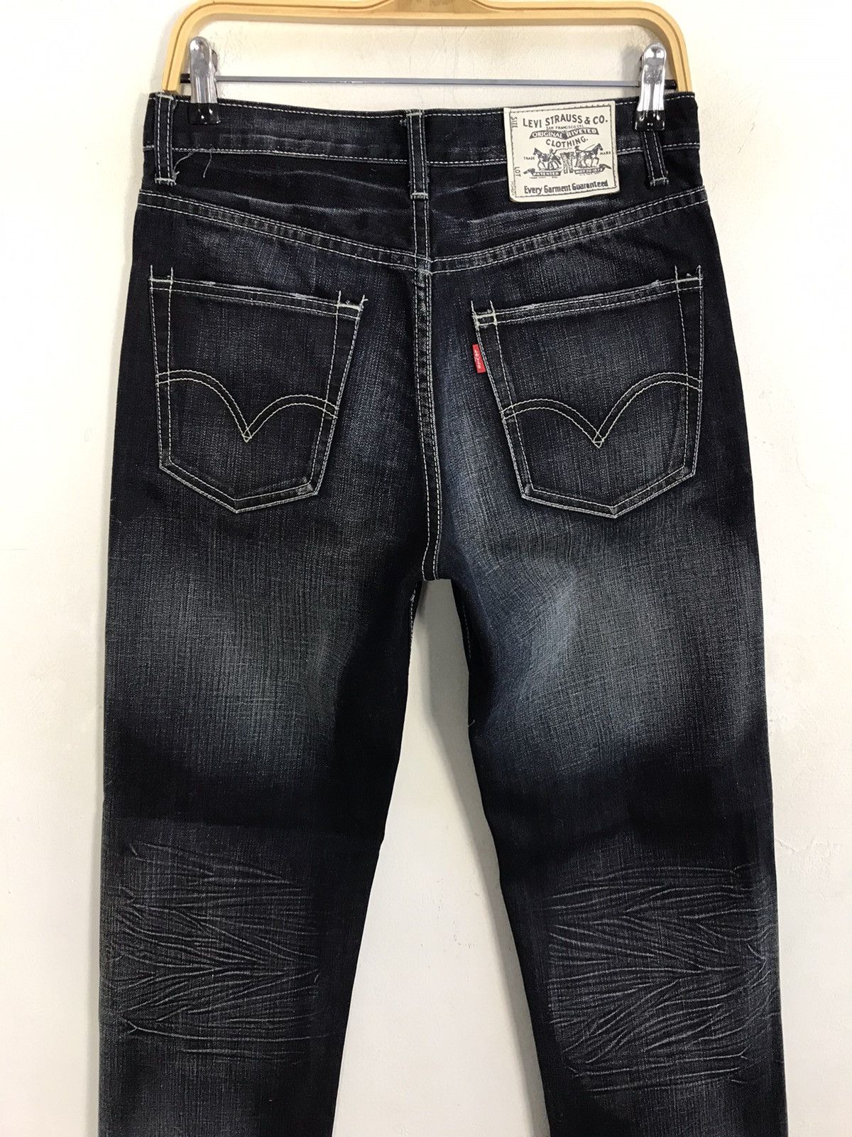 Japanese Brand × Levi's Vintage Levi’s Strauss & Co Black Colour Zipper Jeans Style Size US 30 / EU 46 - 10 Thumbnail