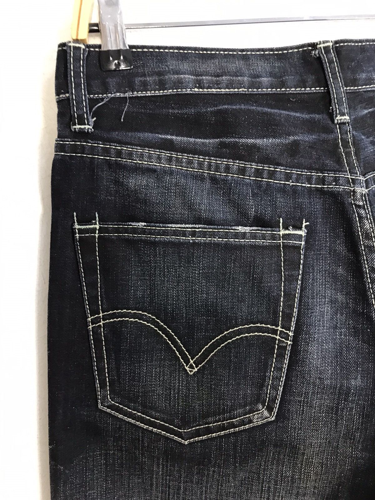 Japanese Brand × Levi's Vintage Levi’s Strauss & Co Black Colour Zipper Jeans Style Size US 30 / EU 46 - 12 Thumbnail