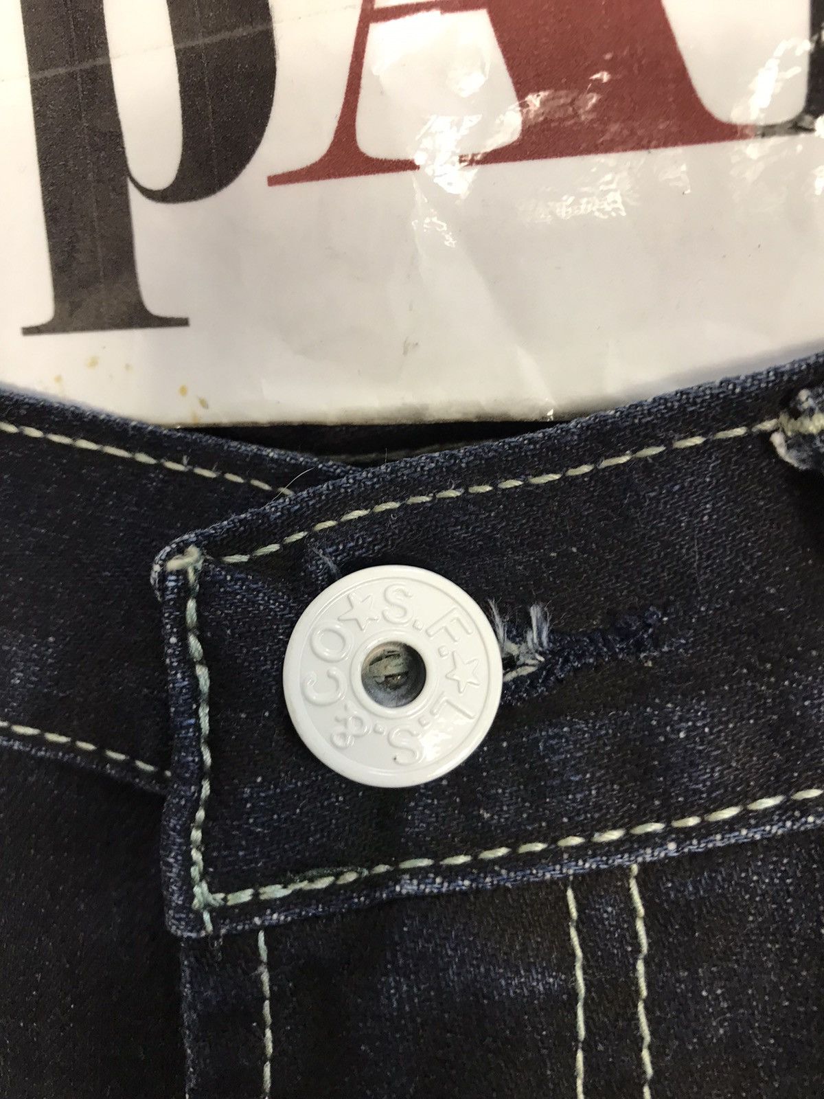 Japanese Brand × Levi's Vintage Levi’s Strauss & Co Black Colour Zipper Jeans Style Size US 30 / EU 46 - 8 Thumbnail