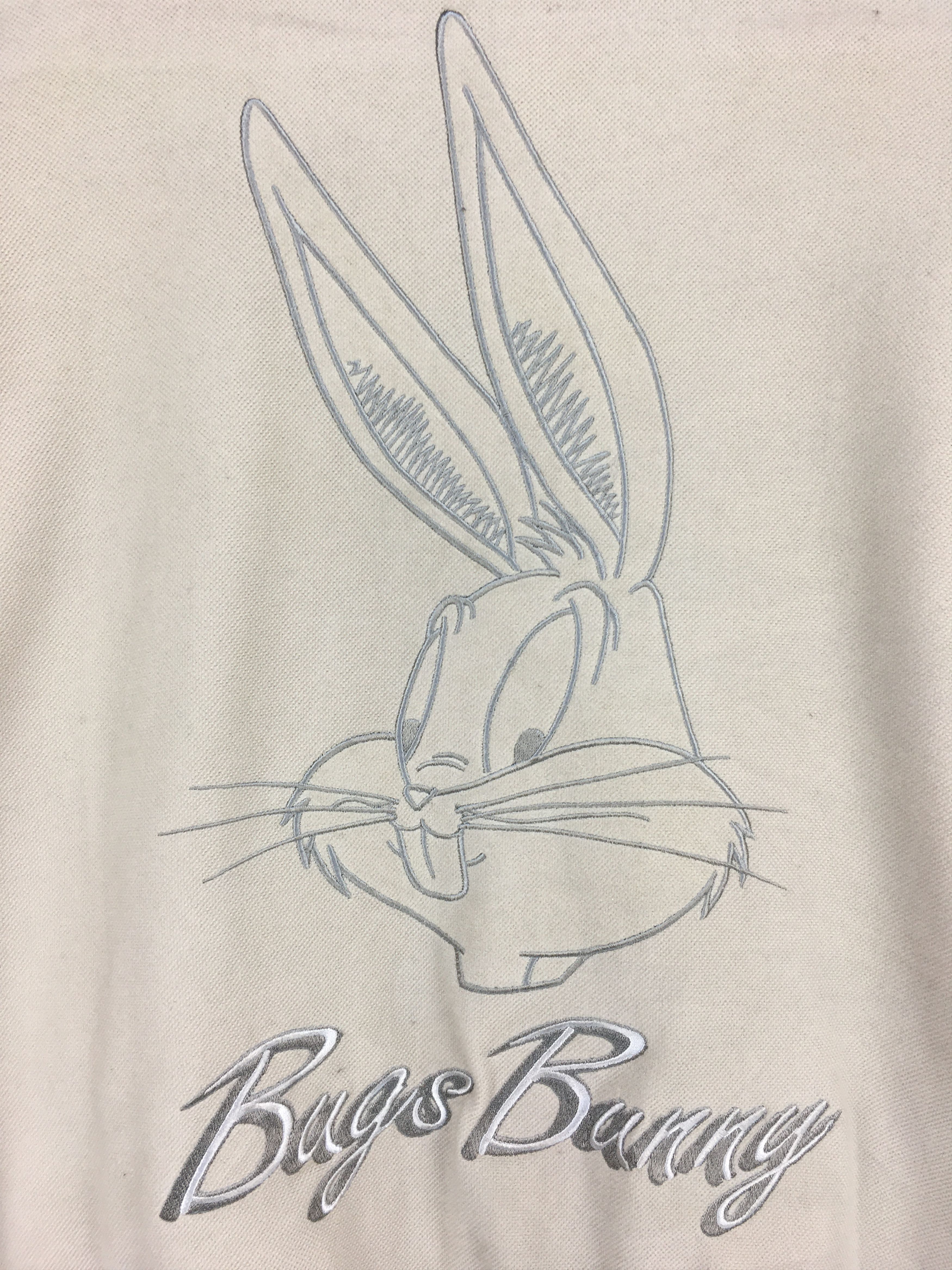 Cartoon Network Vintage 90s BUGS BUNNY Pia Sports Embroidered Jacket Size US L / EU 52-54 / 3 - 3 Thumbnail