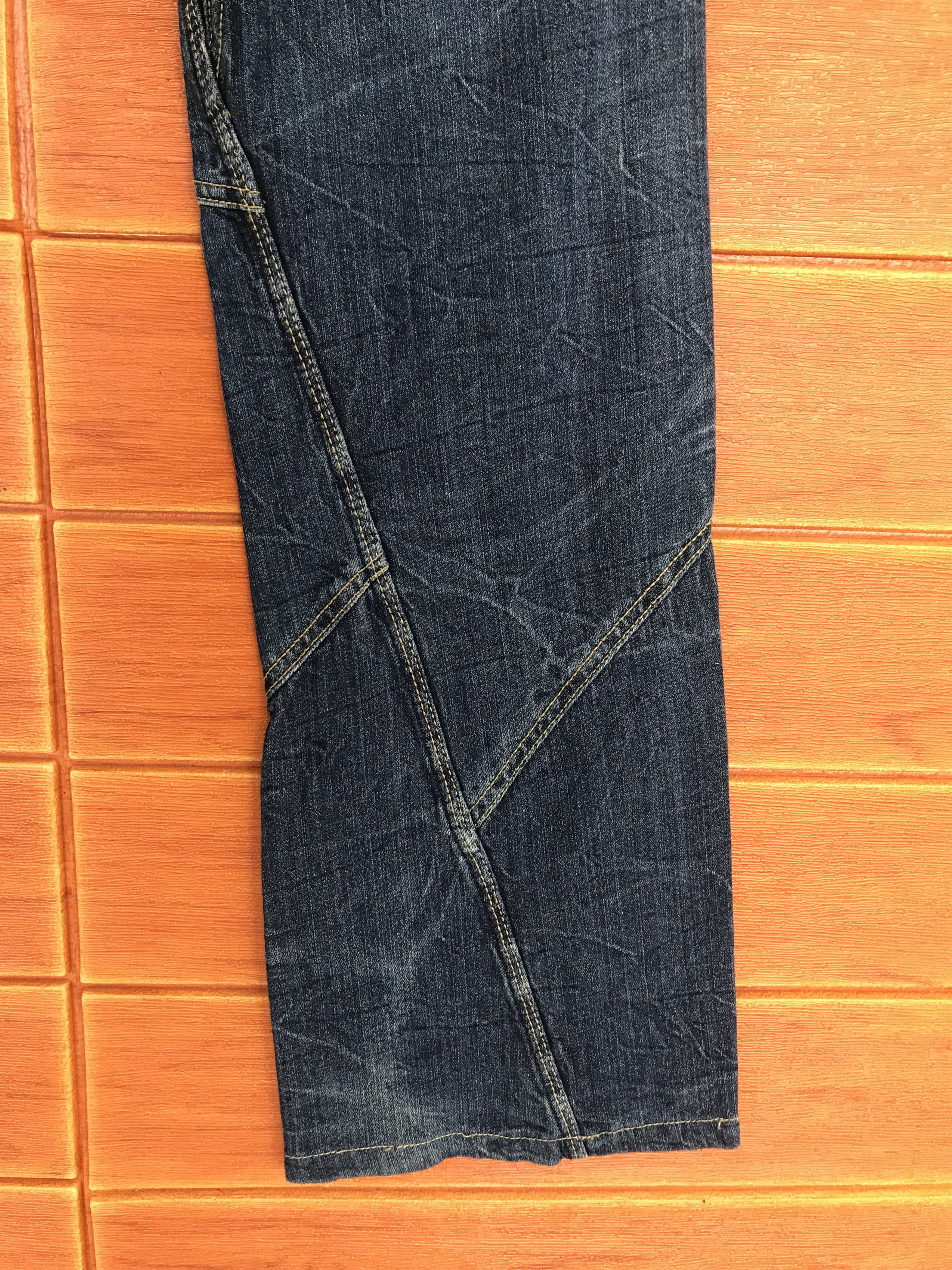 semanticdesign Flare Jeans Cut & Sew Semantic Design Denim Nice Design Size US 32 / EU 48 - 13 Thumbnail