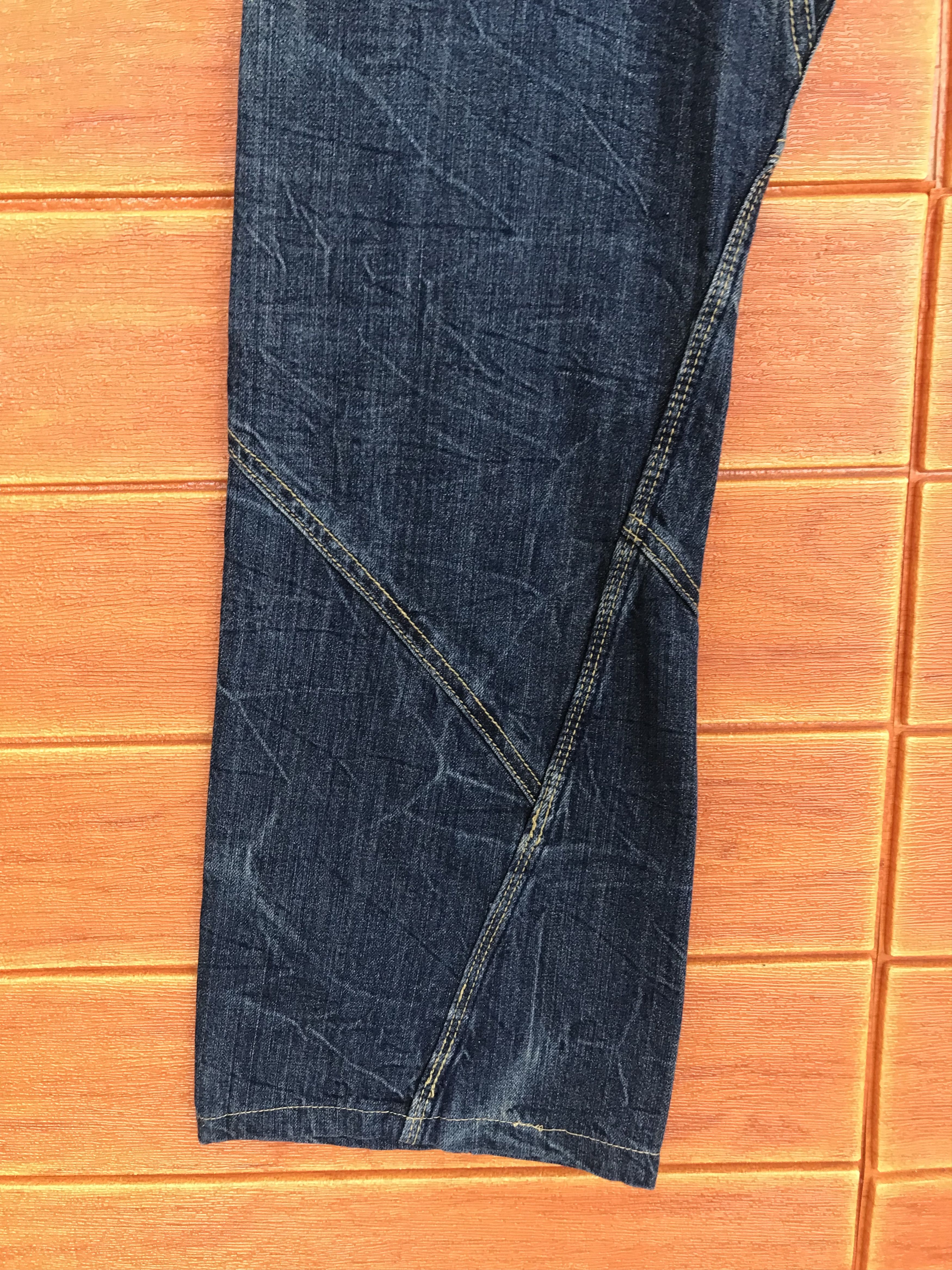 semanticdesign Flare Jeans Cut & Sew Semantic Design Denim Nice Design Size US 32 / EU 48 - 12 Thumbnail