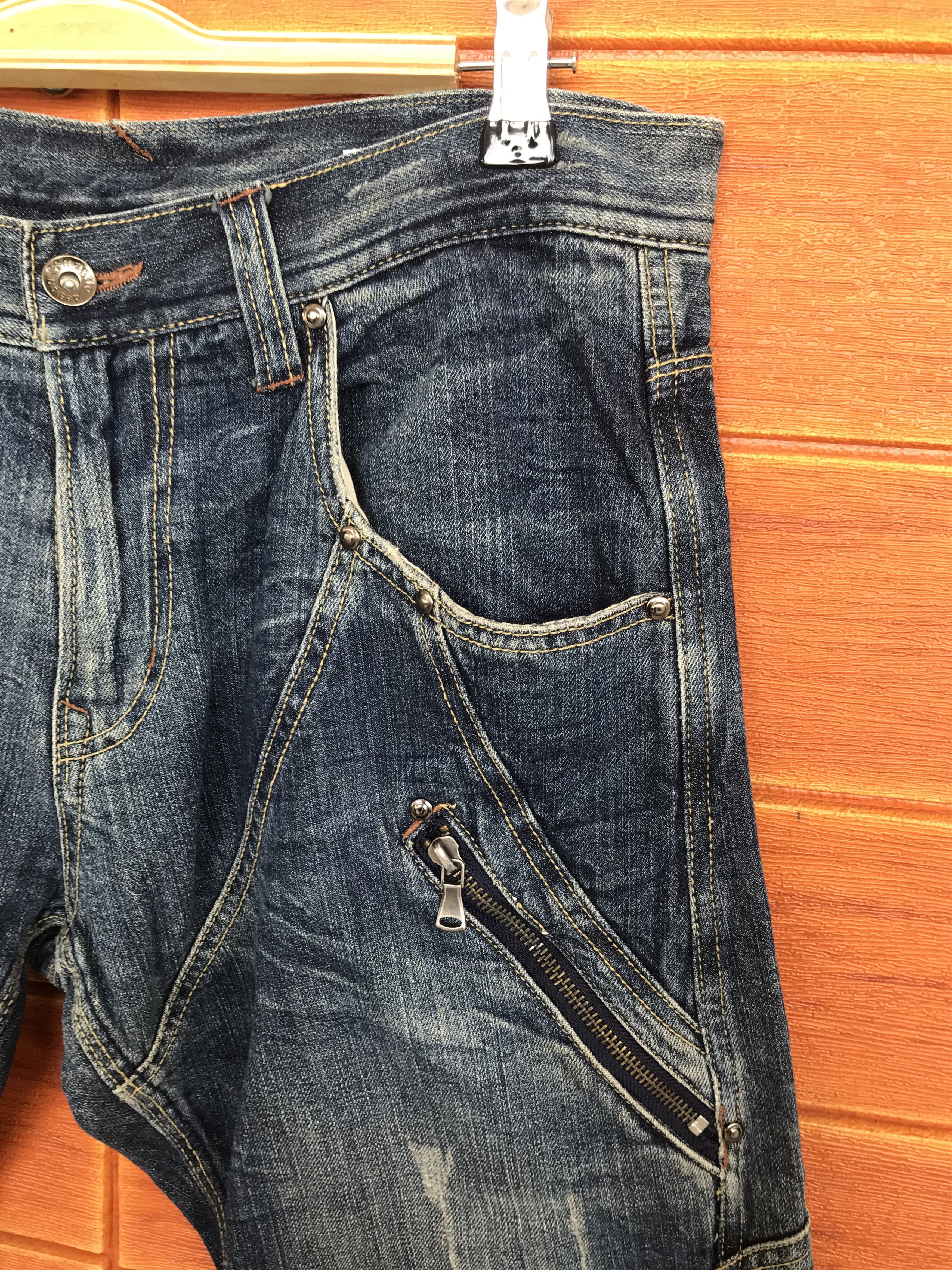 semanticdesign Flare Jeans Cut & Sew Semantic Design Denim Nice Design Size US 32 / EU 48 - 7 Thumbnail