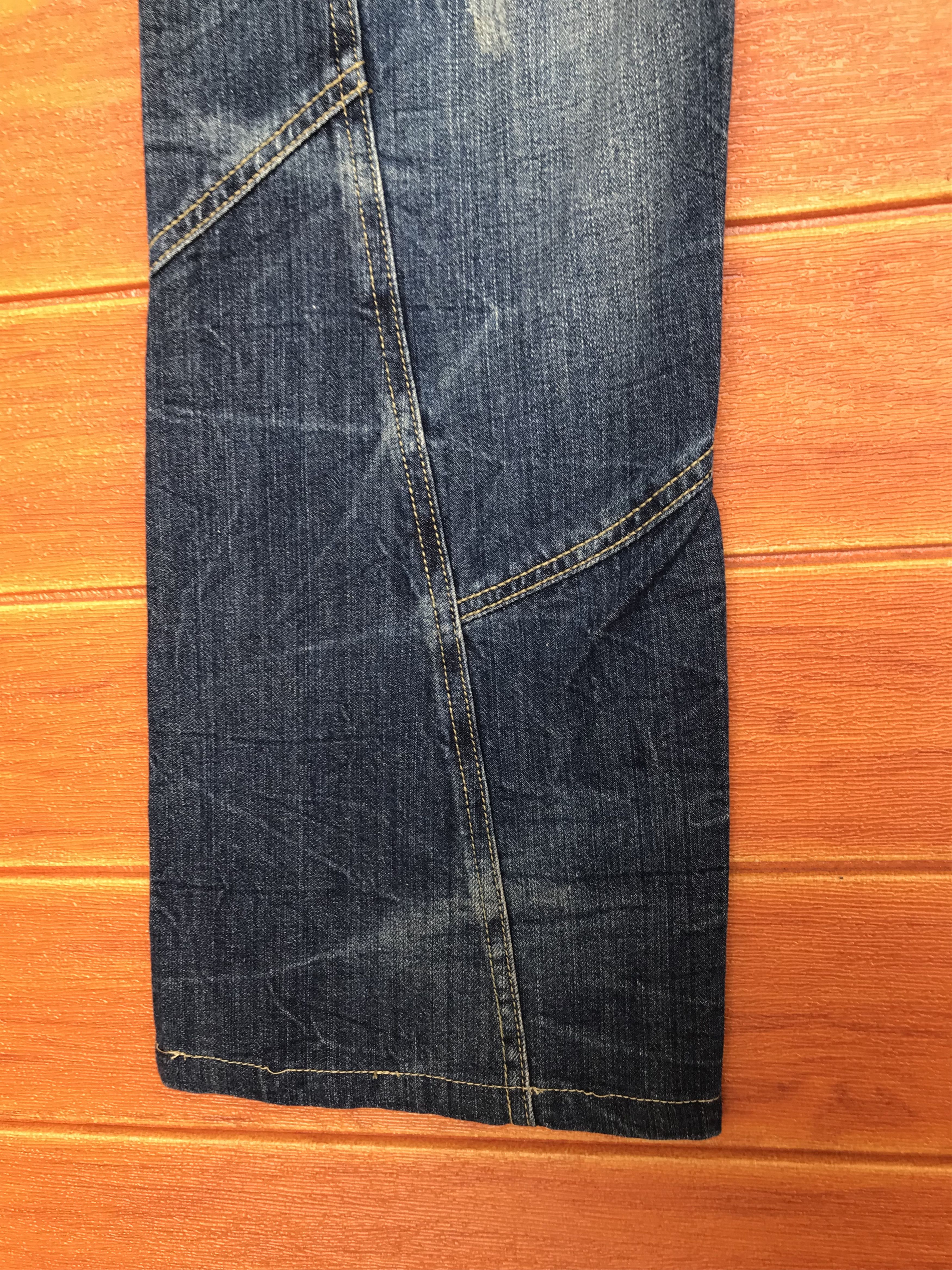 semanticdesign Flare Jeans Cut & Sew Semantic Design Denim Nice Design Size US 32 / EU 48 - 9 Thumbnail
