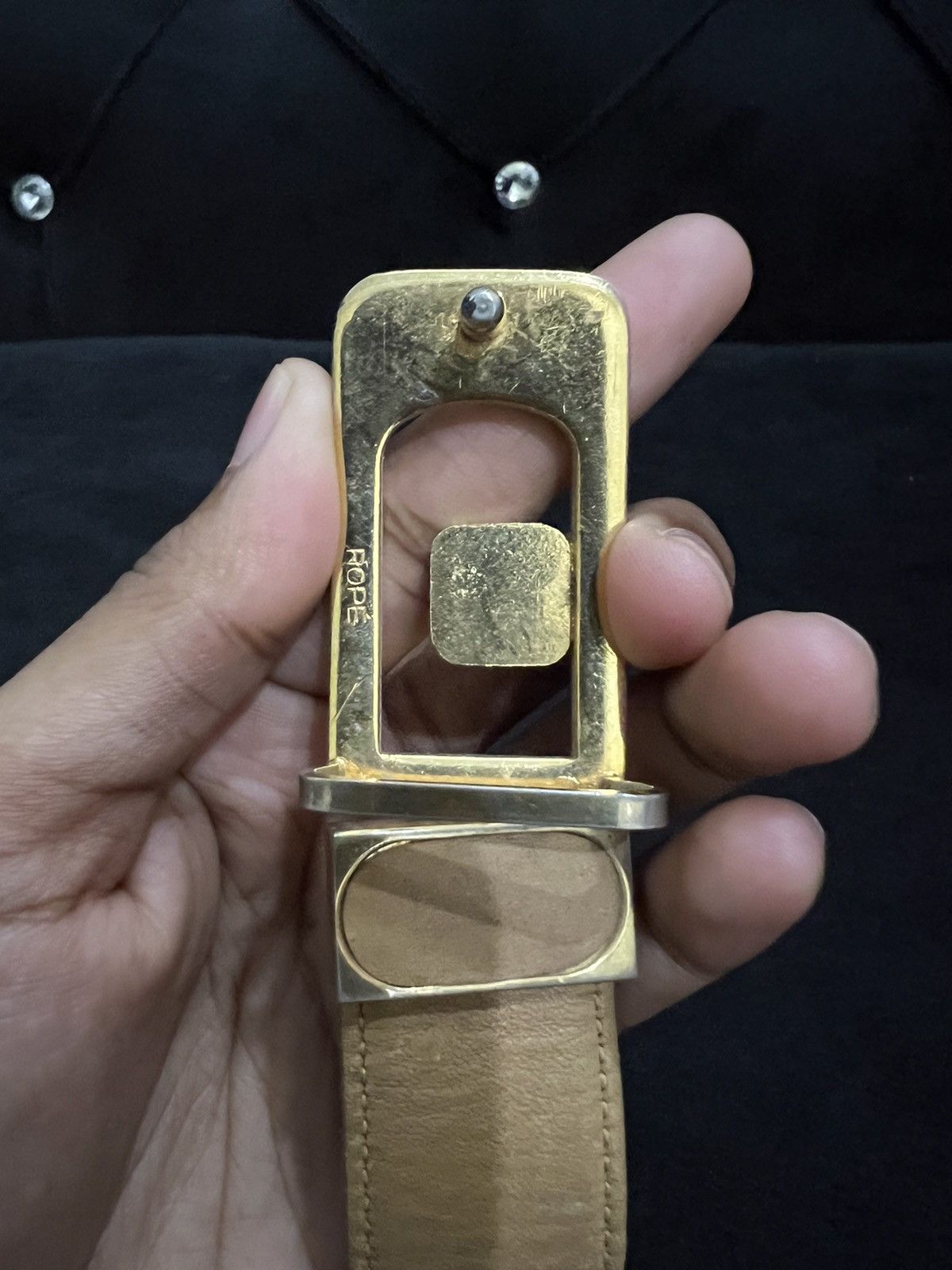 Vintage Rope Buckle Belt Size ONE SIZE - 4 Thumbnail