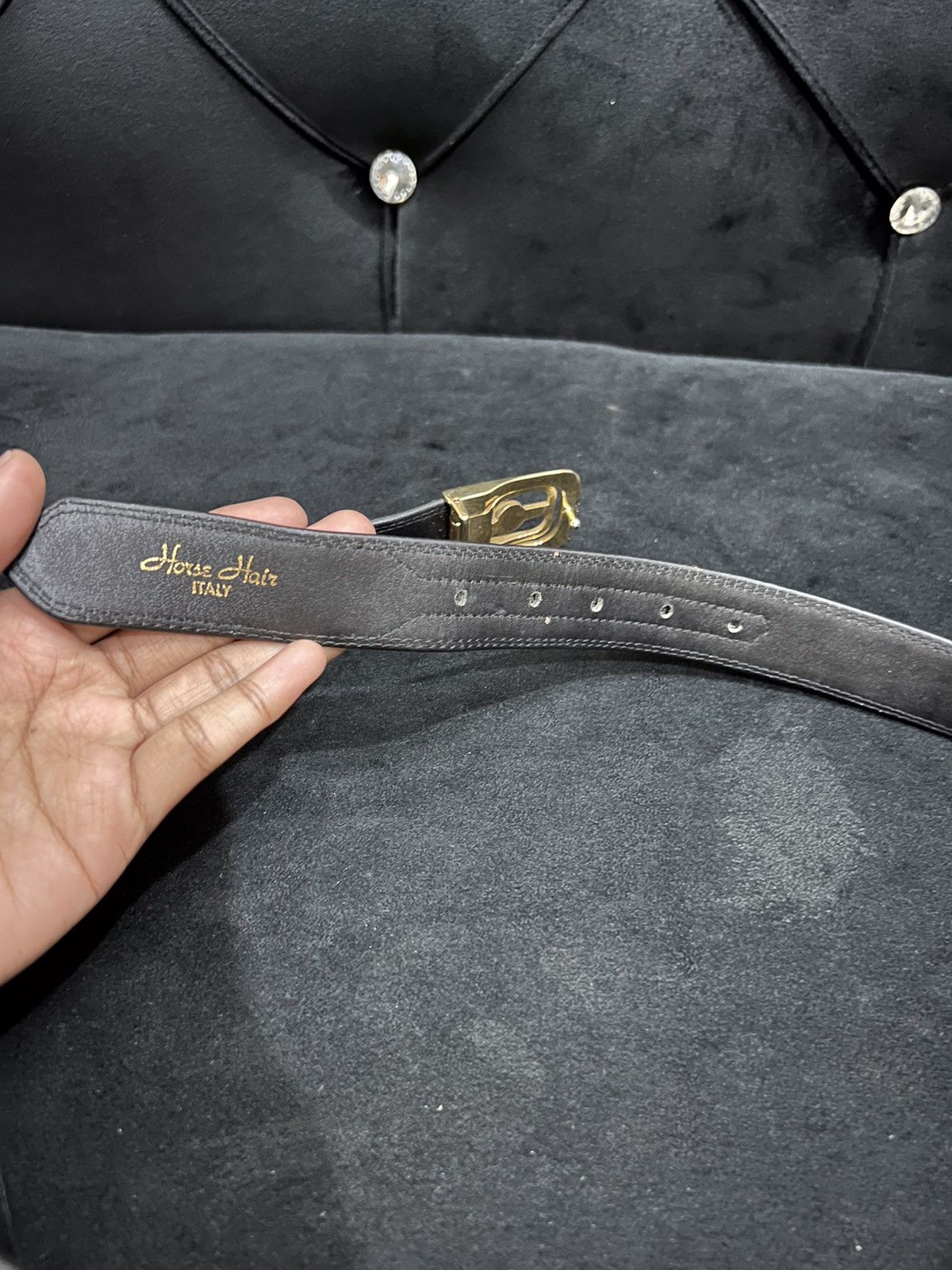 Other Horse Hair Italy Buckle Belt Size ONE SIZE - 12 Thumbnail