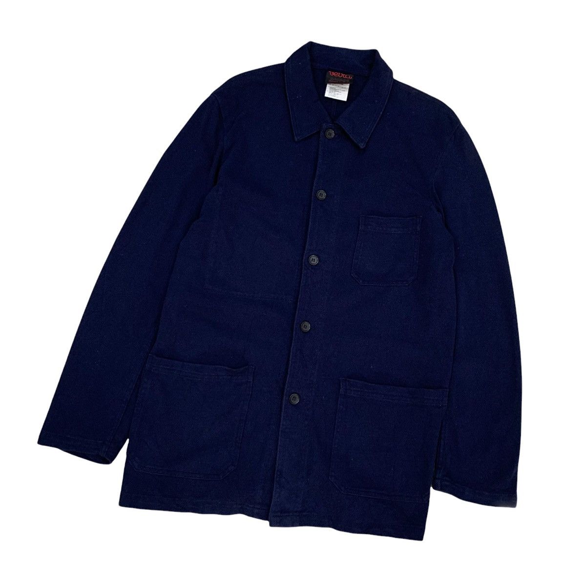 Vetra 🇫🇷VETRA Cotton Workwear Button Jacket Size US S / EU 44-46 / 1 - 3 Thumbnail
