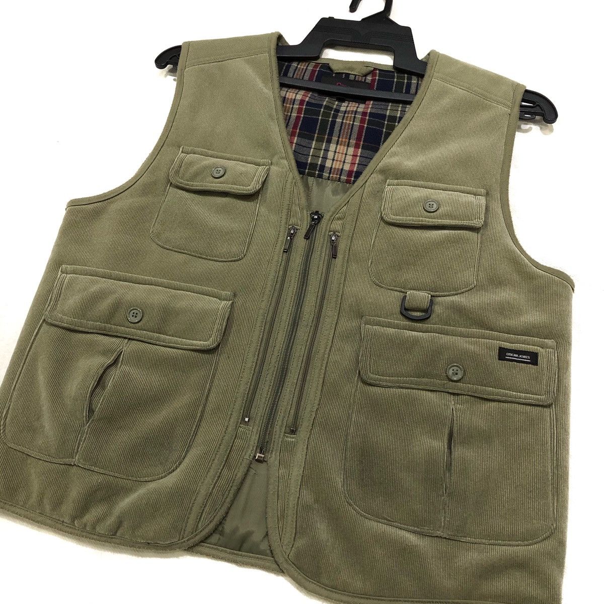 Japanese Brand Oscar Jones Conduray Multi Pocket Vest Jacket Size US S / EU 44-46 / 1 - 3 Thumbnail