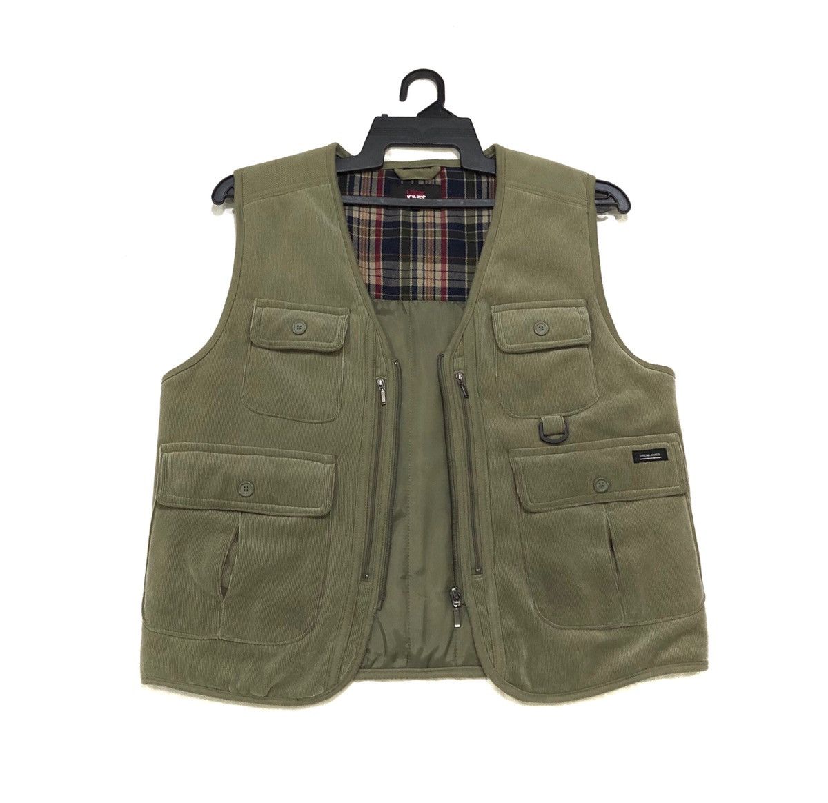 Japanese Brand Oscar Jones Conduray Multi Pocket Vest Jacket Size US S / EU 44-46 / 1 - 2 Thumbnail