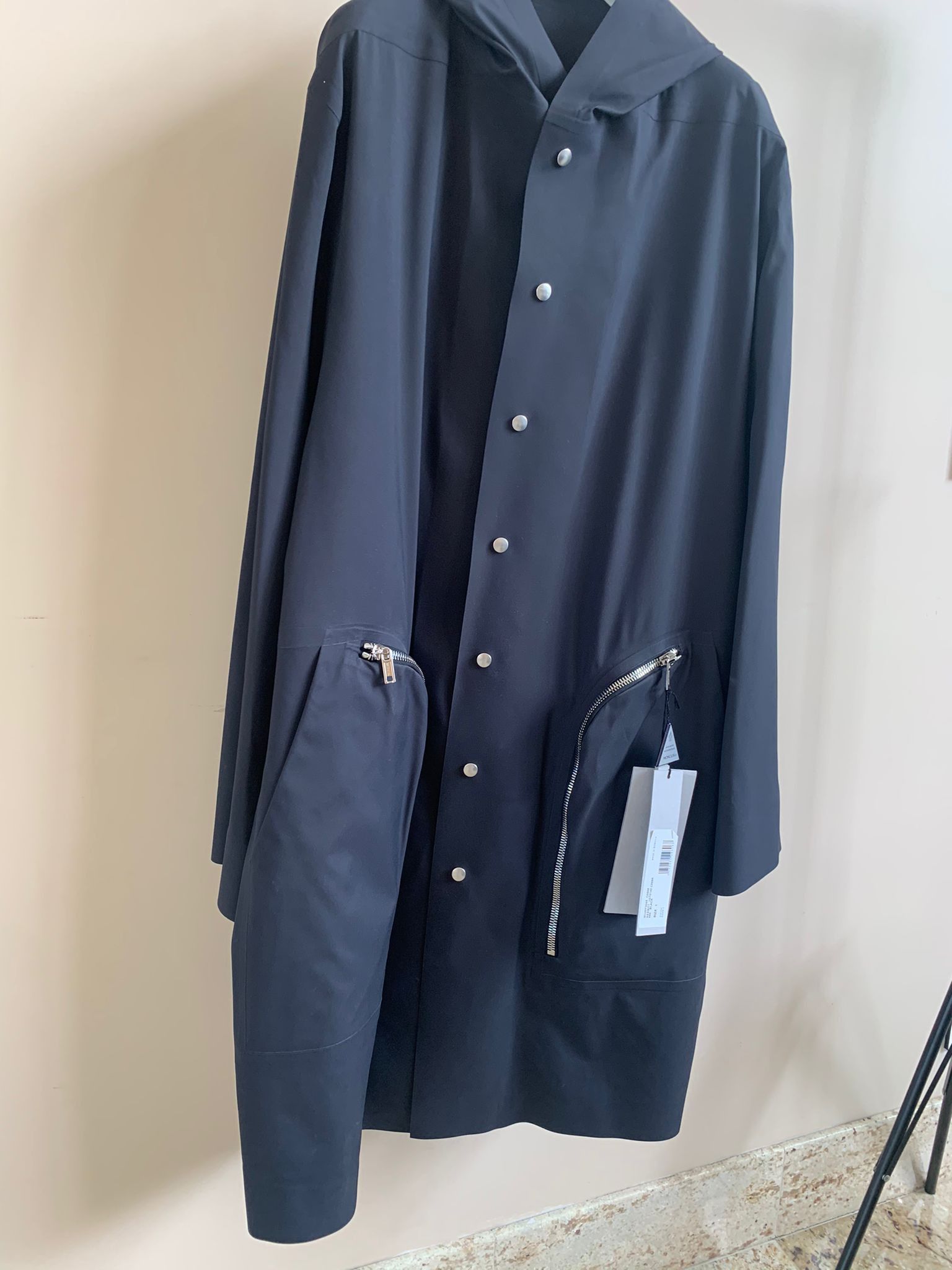 Moncler × Rick Owens FW20 Nesbitt Parka Jacket in Black Size US S / EU 44-46 / 1 - 12 Thumbnail