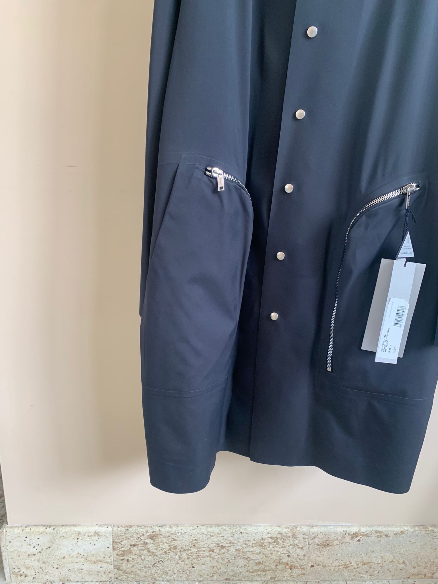 Moncler × Rick Owens FW20 Nesbitt Parka Jacket in Black Size US S / EU 44-46 / 1 - 5 Thumbnail