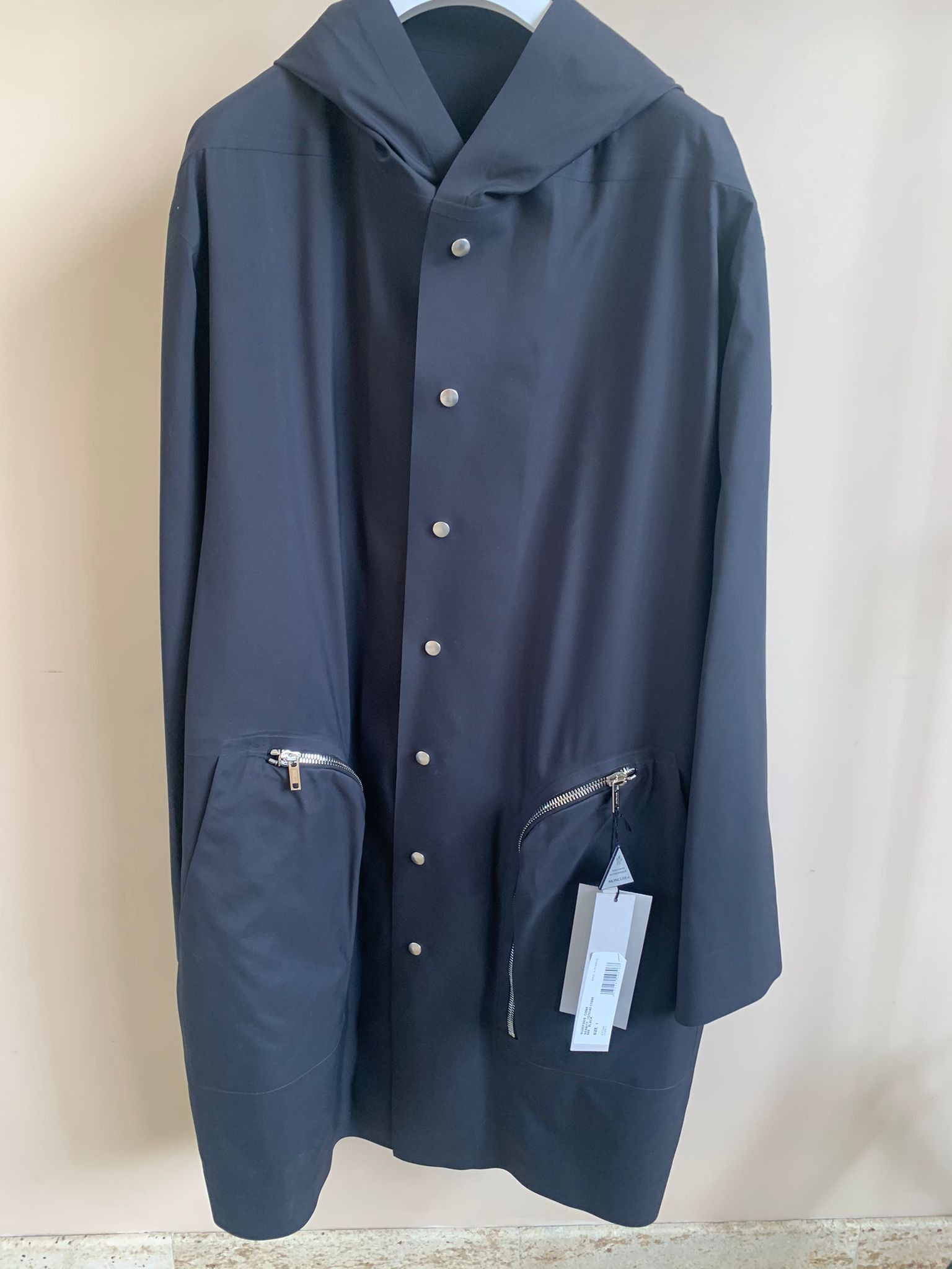 Moncler × Rick Owens FW20 Nesbitt Parka Jacket in Black Size US S / EU 44-46 / 1 - 2 Thumbnail