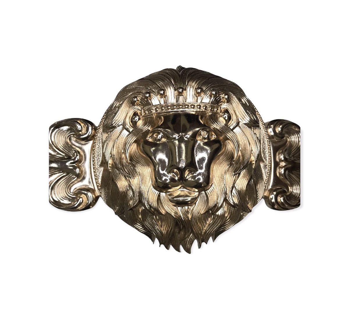 Vintage Lion Buckles Belt Size ONE SIZE - 11 Thumbnail