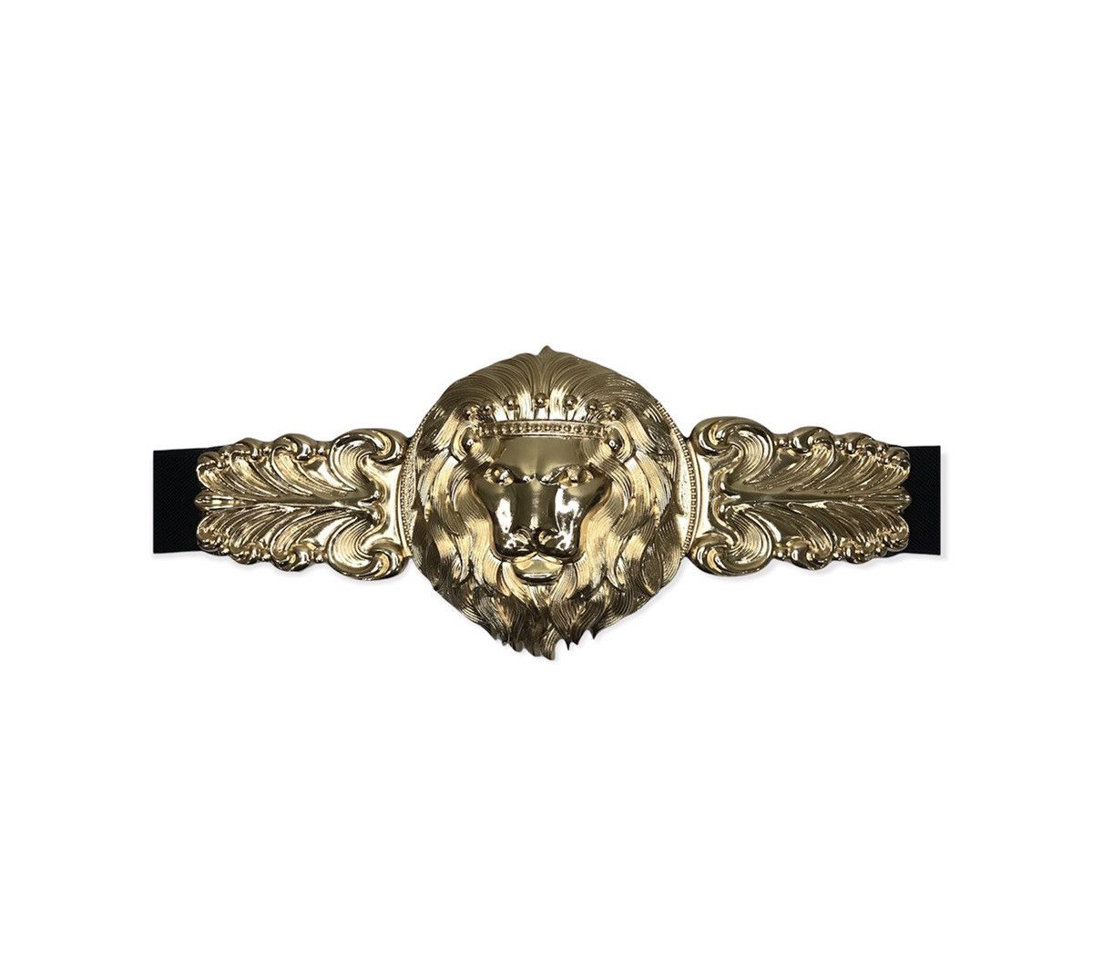 Vintage Lion Buckles Belt Size ONE SIZE - 3 Thumbnail