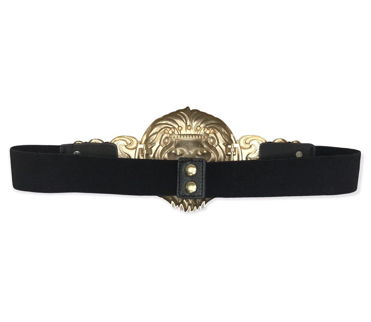 Vintage Lion Buckles Belt Size ONE SIZE - 9 Thumbnail