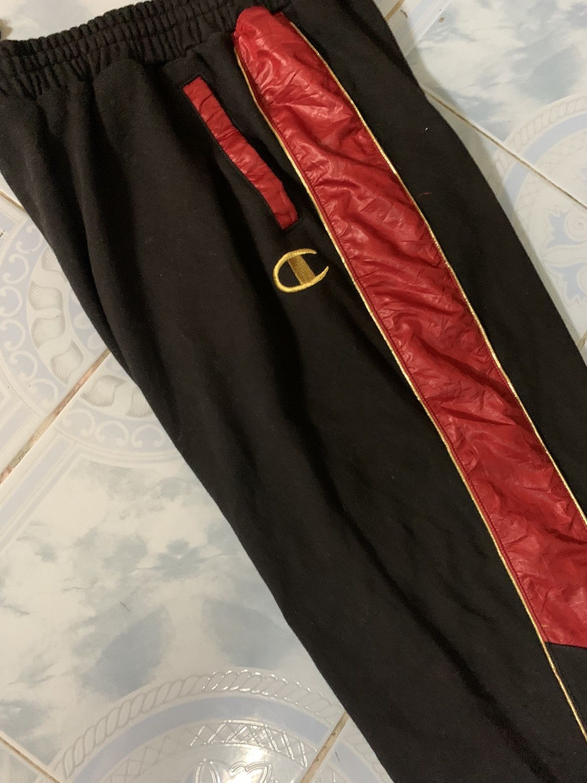 Champion × Vintage Vintage Champion Embroidery Jogger Pants Size US 30 / EU 46 - 10 Thumbnail