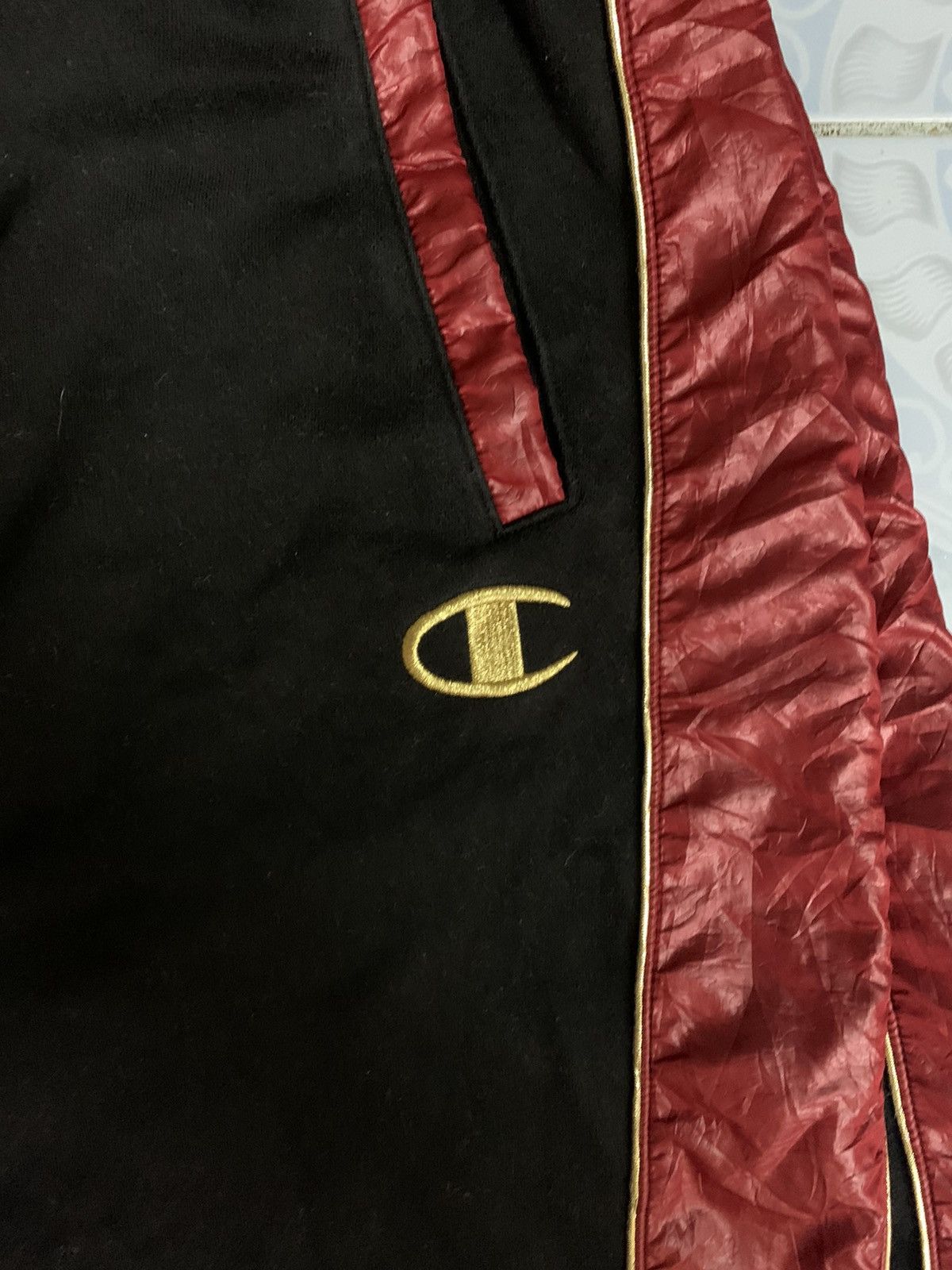 Champion × Vintage Vintage Champion Embroidery Jogger Pants Size US 30 / EU 46 - 4 Thumbnail