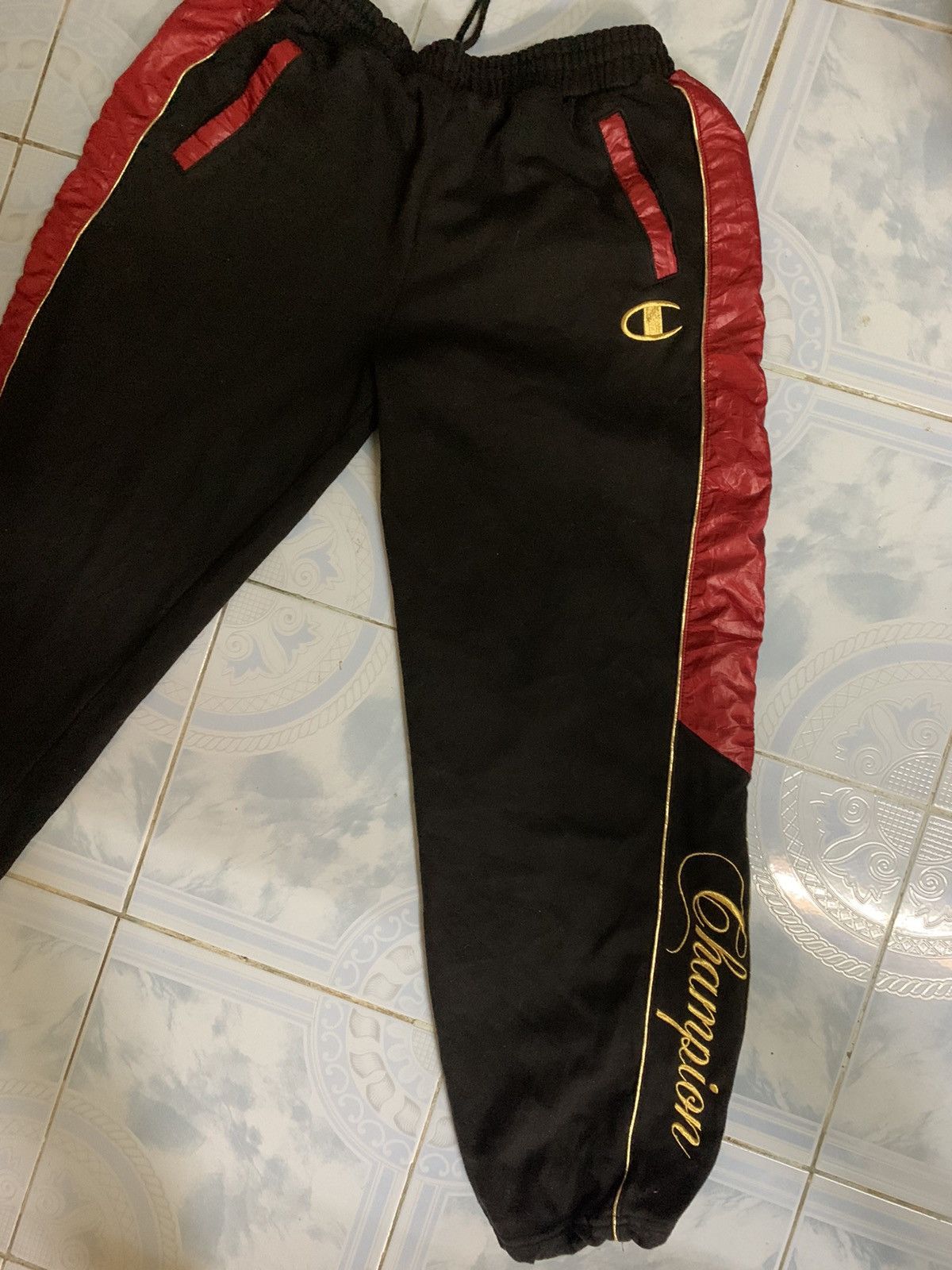 Champion × Vintage Vintage Champion Embroidery Jogger Pants Size US 30 / EU 46 - 3 Thumbnail