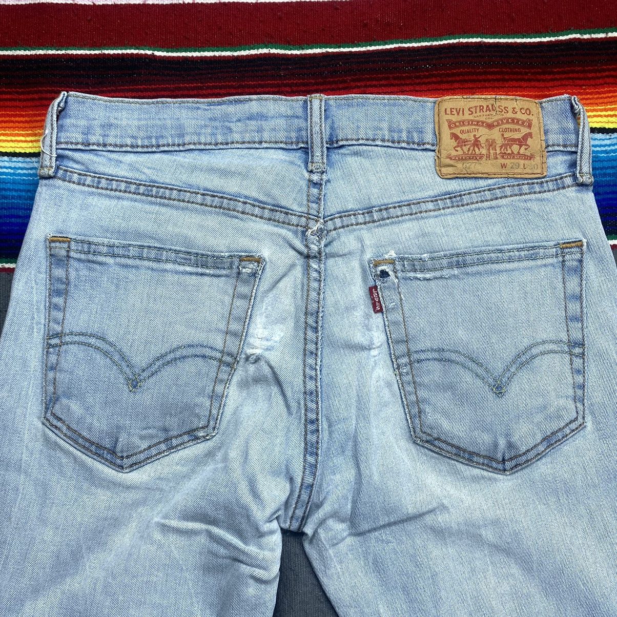 Levi's Vintage Levi’s 527 Flare Distressed Denim Size US 31 - 9 Thumbnail