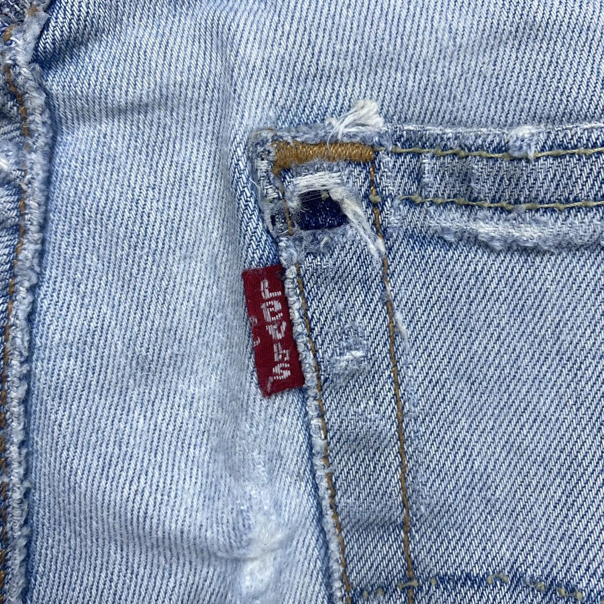 Levi's Vintage Levi’s 527 Flare Distressed Denim Size US 31 - 13 Thumbnail