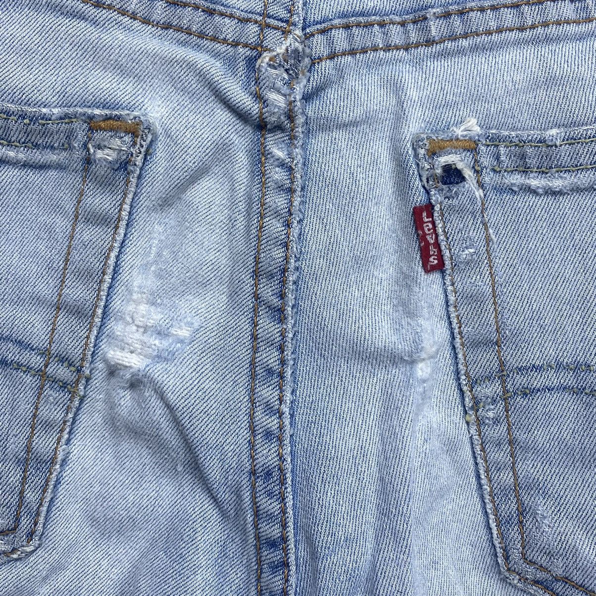 Levi's Vintage Levi’s 527 Flare Distressed Denim Size US 31 - 11 Thumbnail