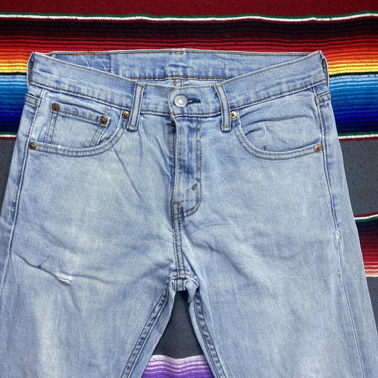 Levi's Vintage Levi’s 527 Flare Distressed Denim Size US 31 - 2 Thumbnail