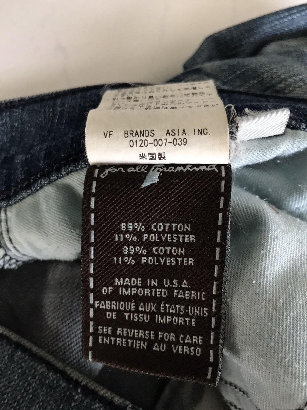 7 For All Mankind 7 For All Mankind Distressed Jeans lgb ifsixwasnine Size US 33 - 17 Thumbnail
