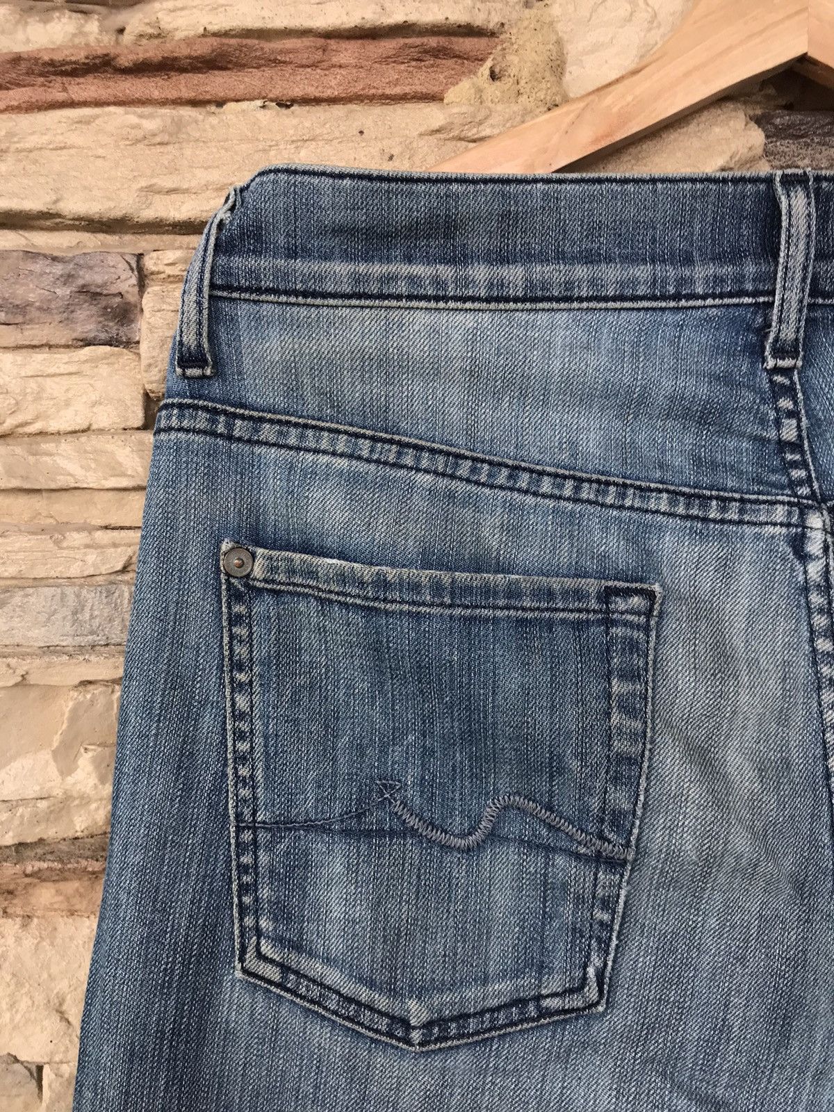 7 For All Mankind 7 For All Mankind Distressed Jeans lgb ifsixwasnine Size US 33 - 13 Thumbnail