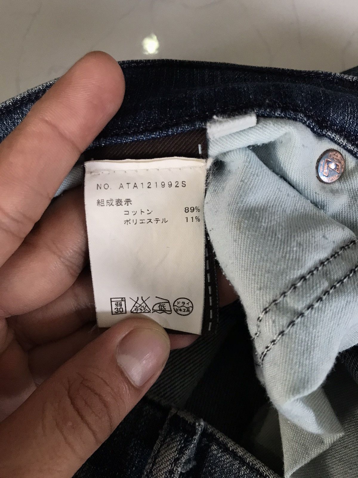 7 For All Mankind 7 For All Mankind Distressed Jeans lgb ifsixwasnine Size US 33 - 16 Thumbnail