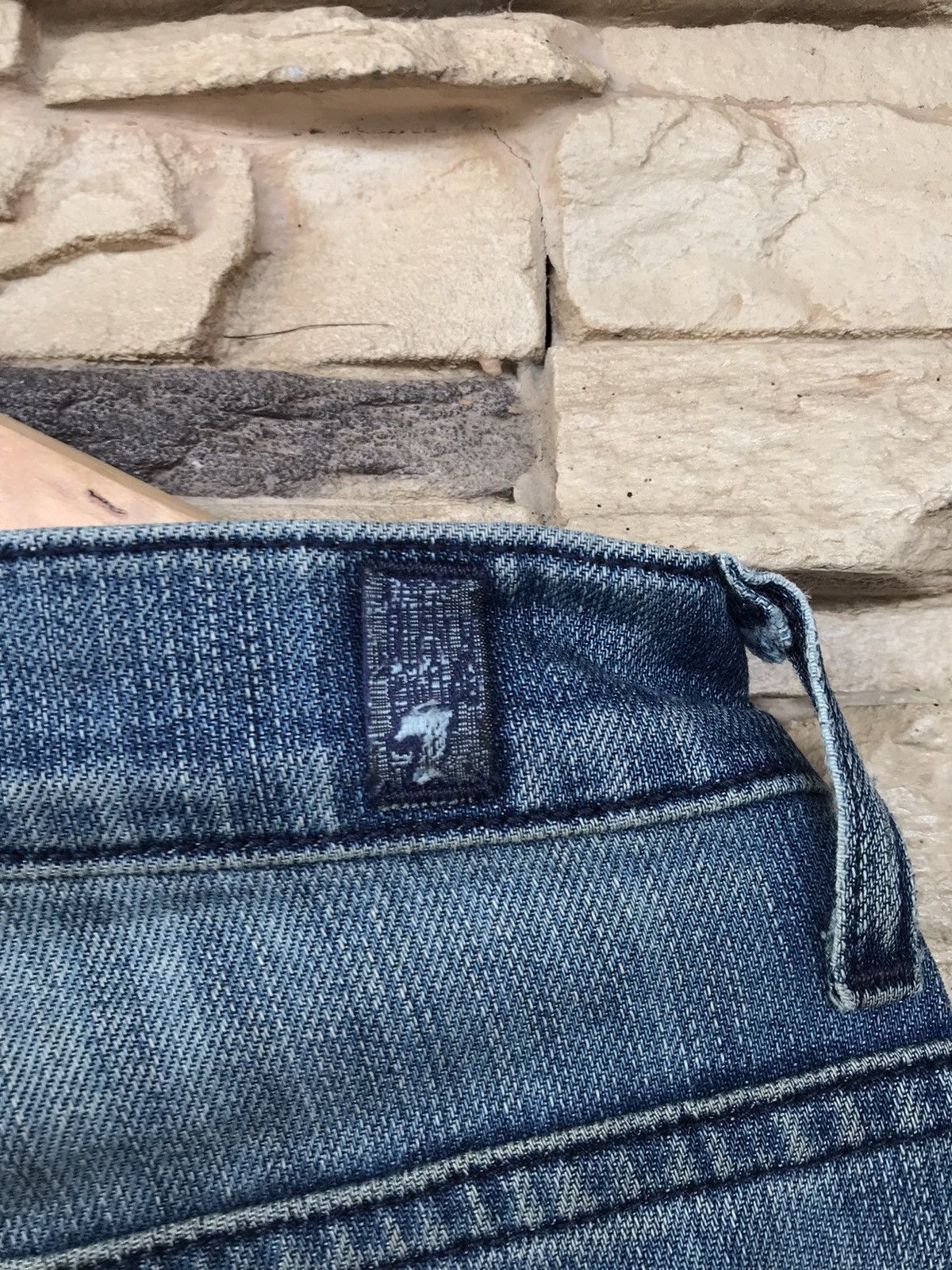7 For All Mankind 7 For All Mankind Distressed Jeans lgb ifsixwasnine Size US 33 - 15 Thumbnail