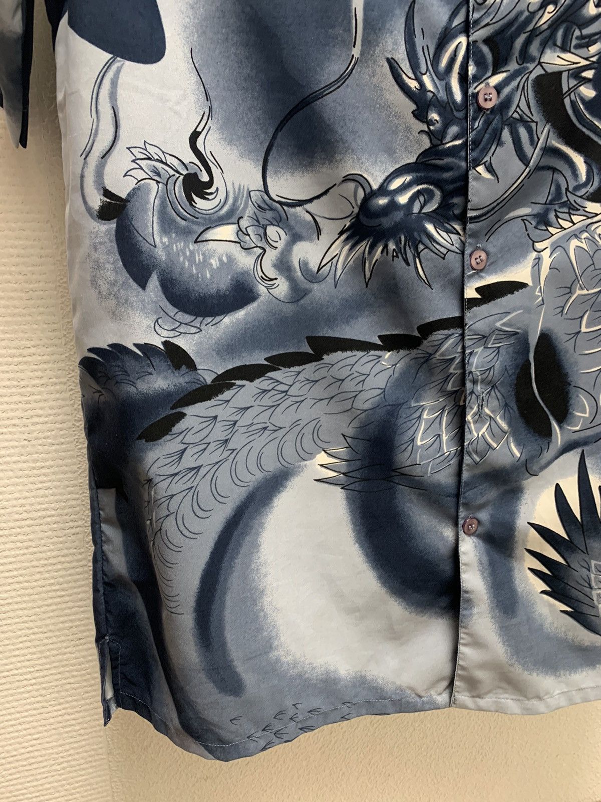 Japanese Brand Dragon crazy Hawaii shirt Japanese brand L sz dragon ball Size US L / EU 52-54 / 3 - 3 Thumbnail