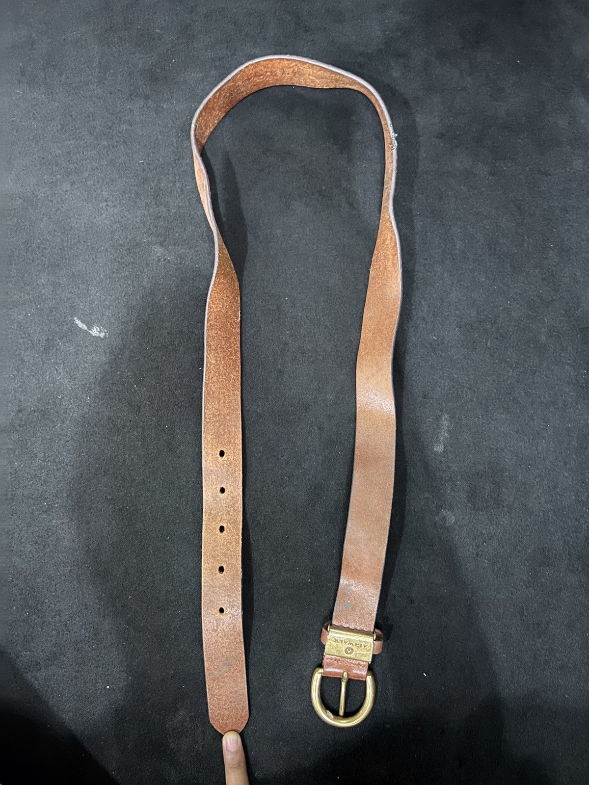 Airwalk Airwalk Leather Buckle Belt Size ONE SIZE - 11 Thumbnail