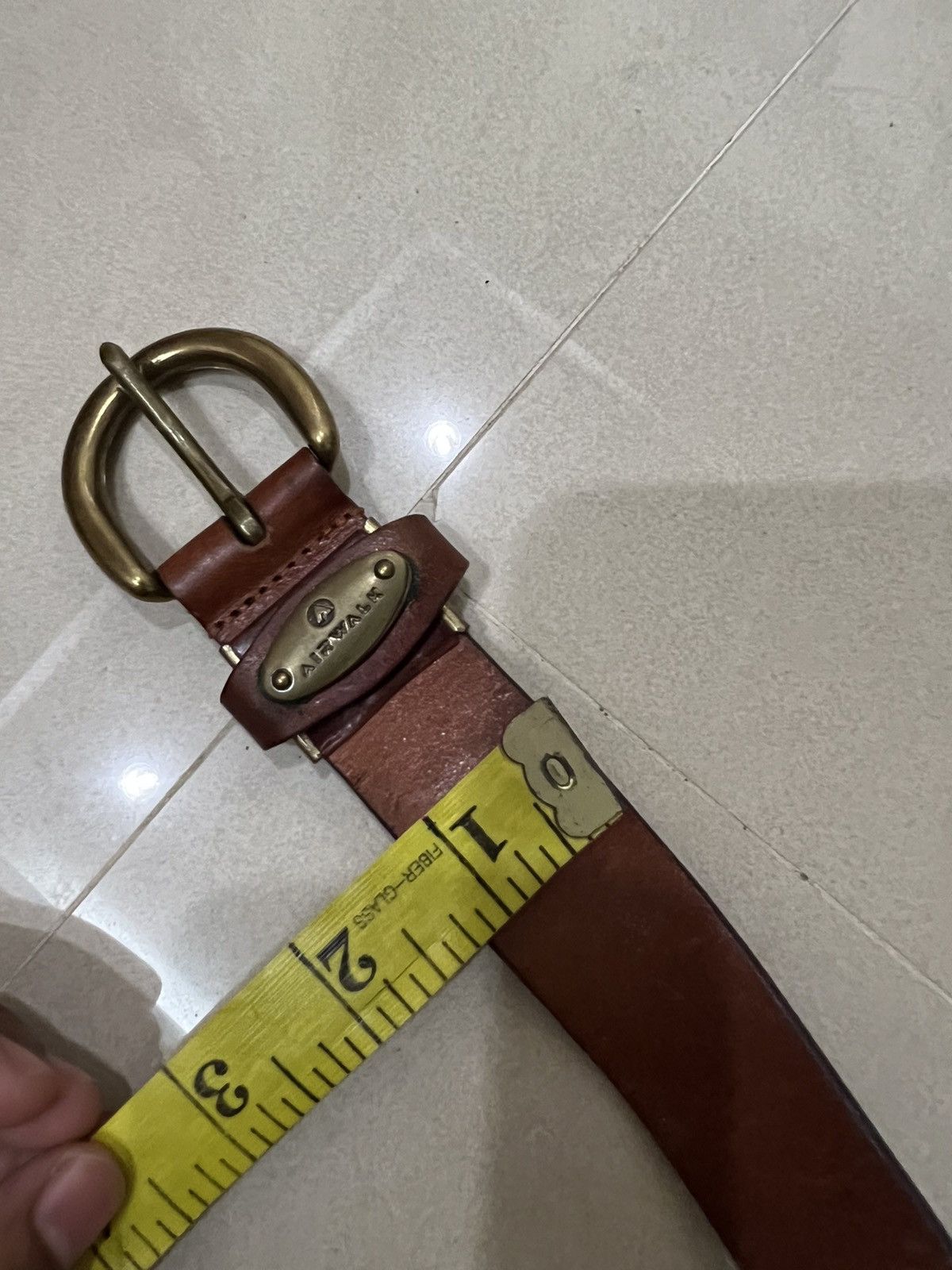 Airwalk Airwalk Leather Buckle Belt Size ONE SIZE - 14 Thumbnail