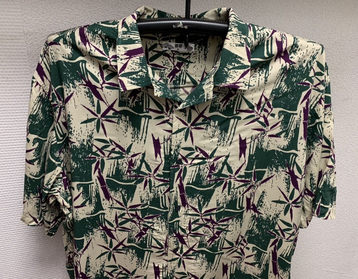 Japanese Brand Uniqlo fullprint Hawaii crazy shirt Japanese brand Xl Size US XL / EU 56 / 4 - 2 Thumbnail