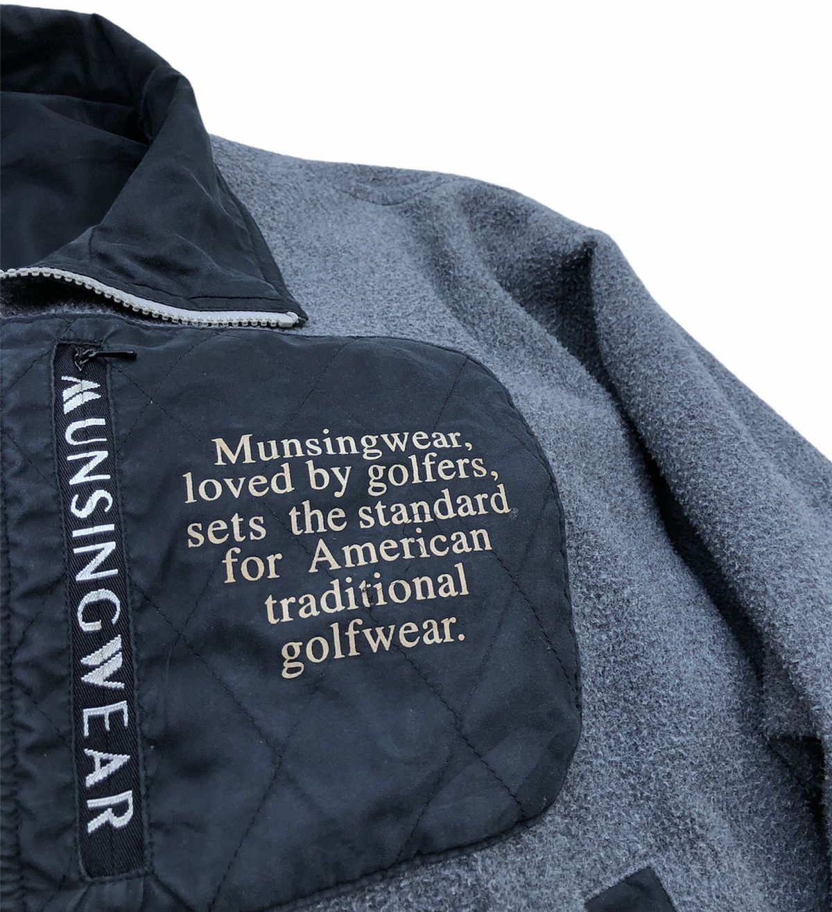 Grand Slam Vintage Munsingwear Grand Slam Reversible Fleece Jacket Size US M / EU 48-50 / 2 - 5 Thumbnail