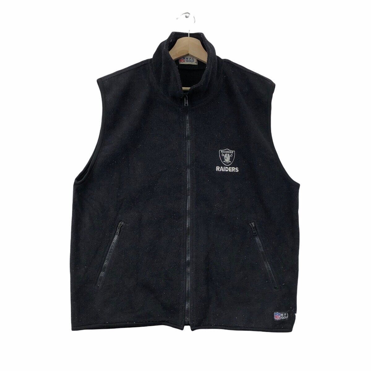 【新品・最安値】Supreme Raider Denim Vest Supreme NFL Raiders '47 Denim Vest (SS19) - $158