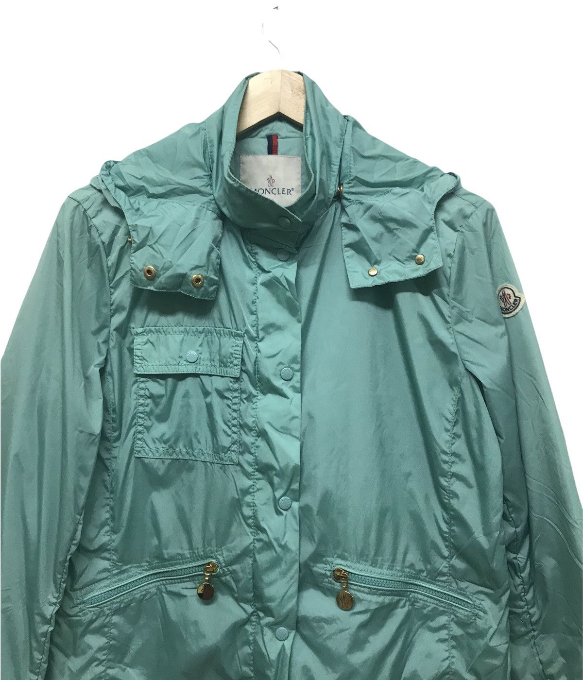 Moncler Vintage Moncler Light Layer Windbreaker Women Size M / US 6-8 / IT 42-44 - 9 Thumbnail