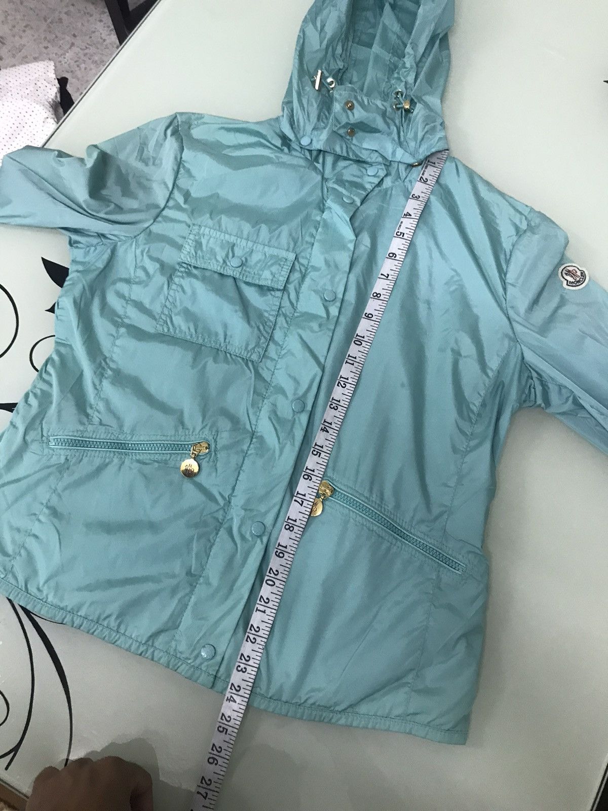 Moncler Vintage Moncler Light Layer Windbreaker Women Size M / US 6-8 / IT 42-44 - 24 Thumbnail