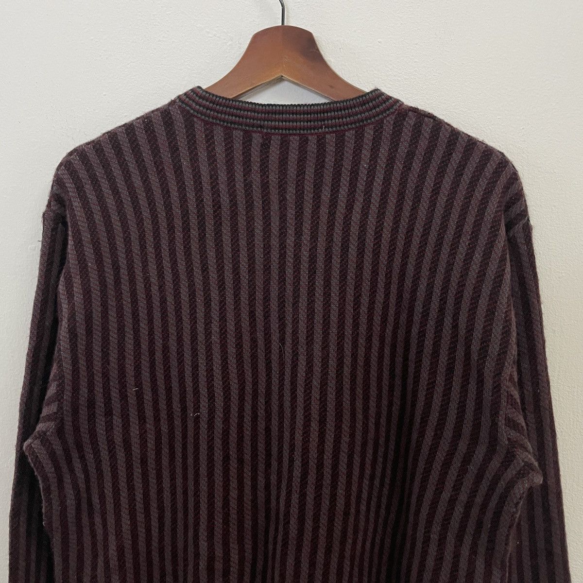 Aran Isles Knitwear × Other Vintage Aqua Cross Crewneck Jumper Knitwear Size US M / EU 48-50 / 2 - 10 Thumbnail