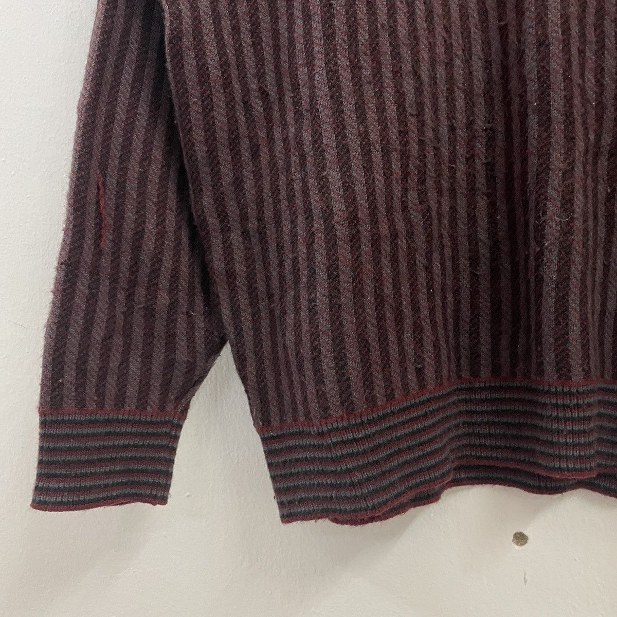 Aran Isles Knitwear × Other Vintage Aqua Cross Crewneck Jumper Knitwear Size US M / EU 48-50 / 2 - 3 Thumbnail