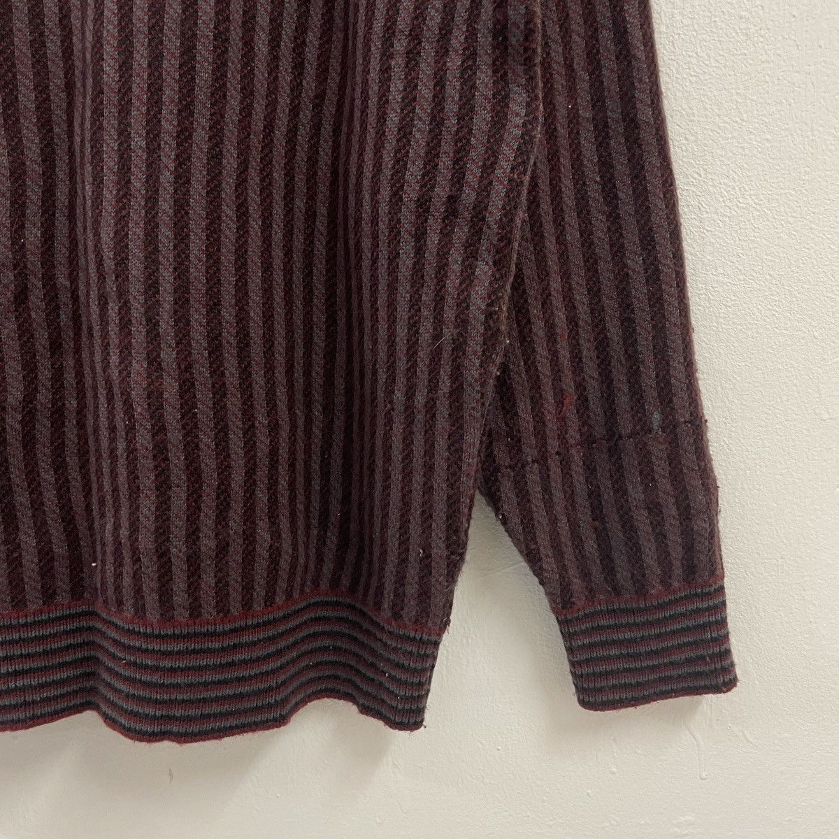 Aran Isles Knitwear × Other Vintage Aqua Cross Crewneck Jumper Knitwear Size US M / EU 48-50 / 2 - 8 Thumbnail
