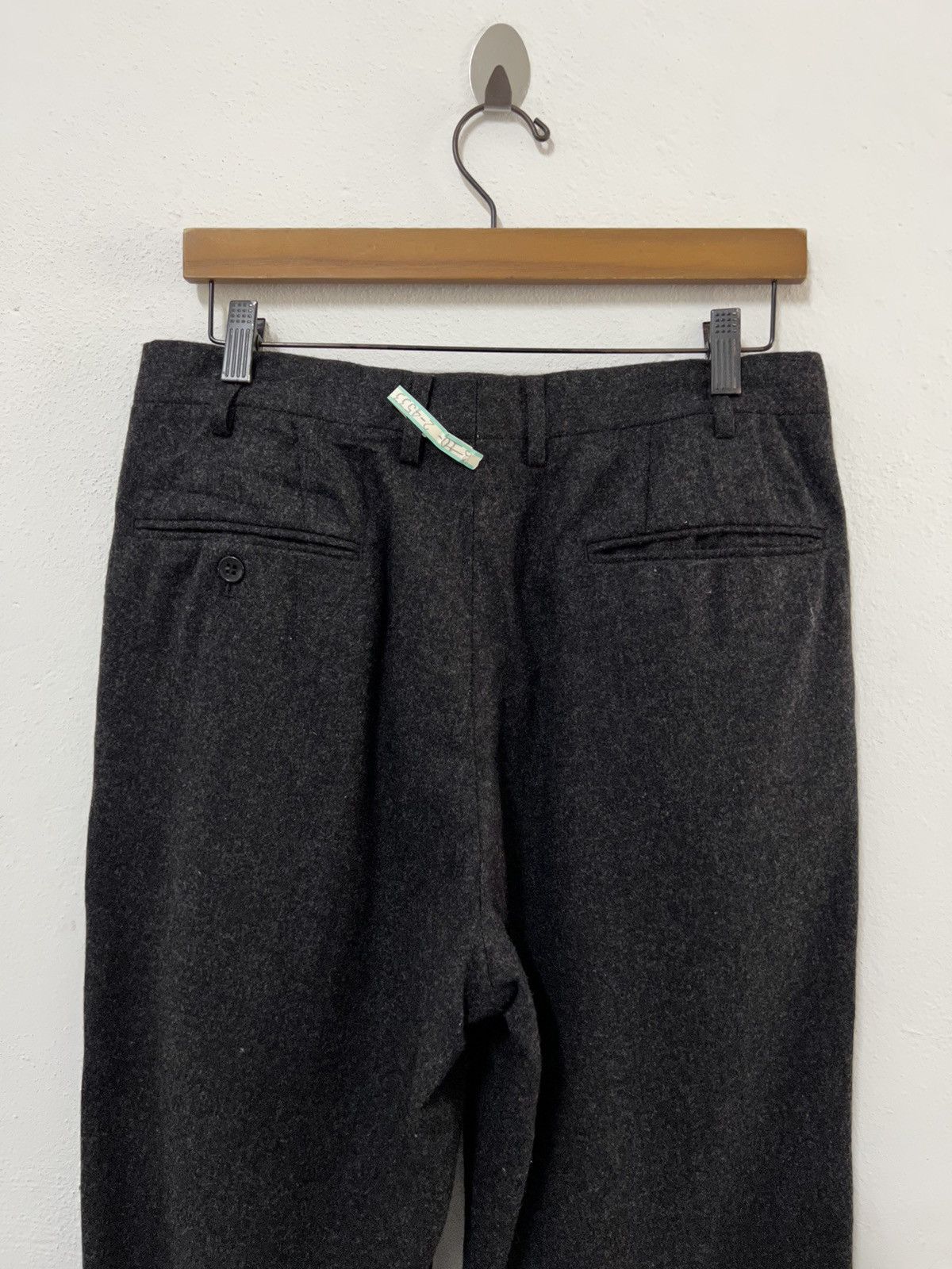 Hiroko Koshino Homme Hiroko Koshino Wool Pant Size US 32 / EU 48 - 6 Thumbnail