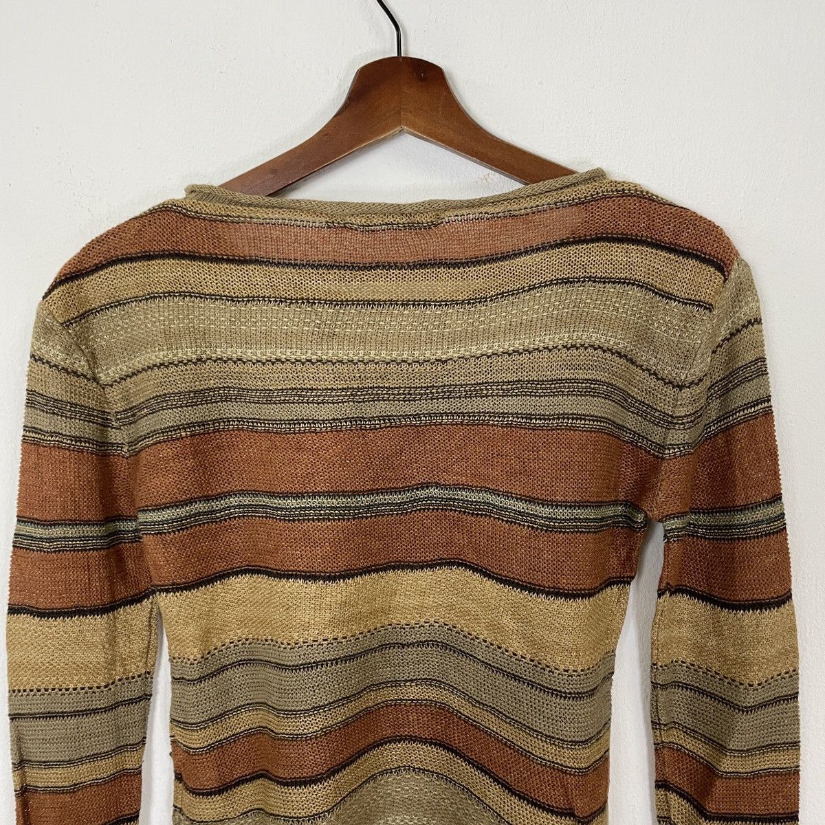 Ralph Lauren Vintage Ralph Lauren Drawstring Honeycomb Unisex Knitwear Size US XXS / EU 40 - 10 Thumbnail