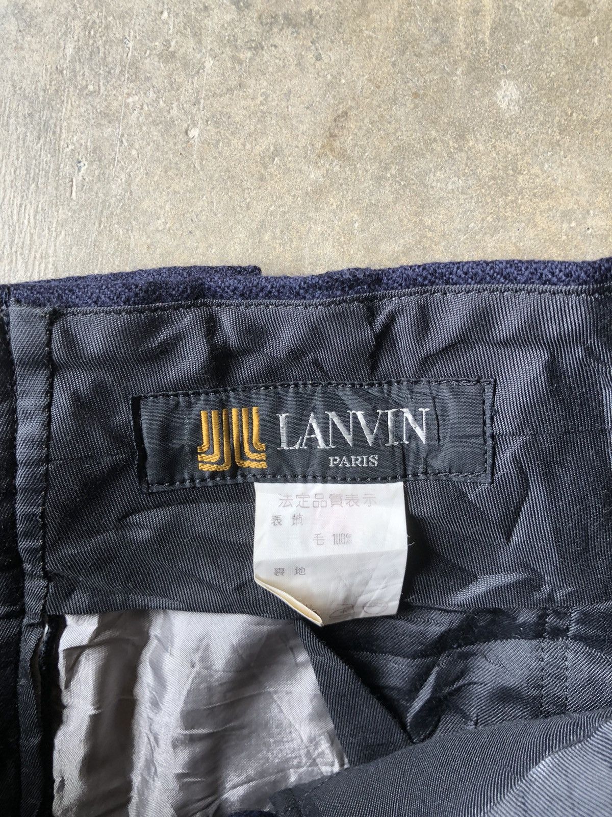 Lanvin Lanvin Paris Wool Casual Pant Size US 30 / EU 46 - 7 Thumbnail